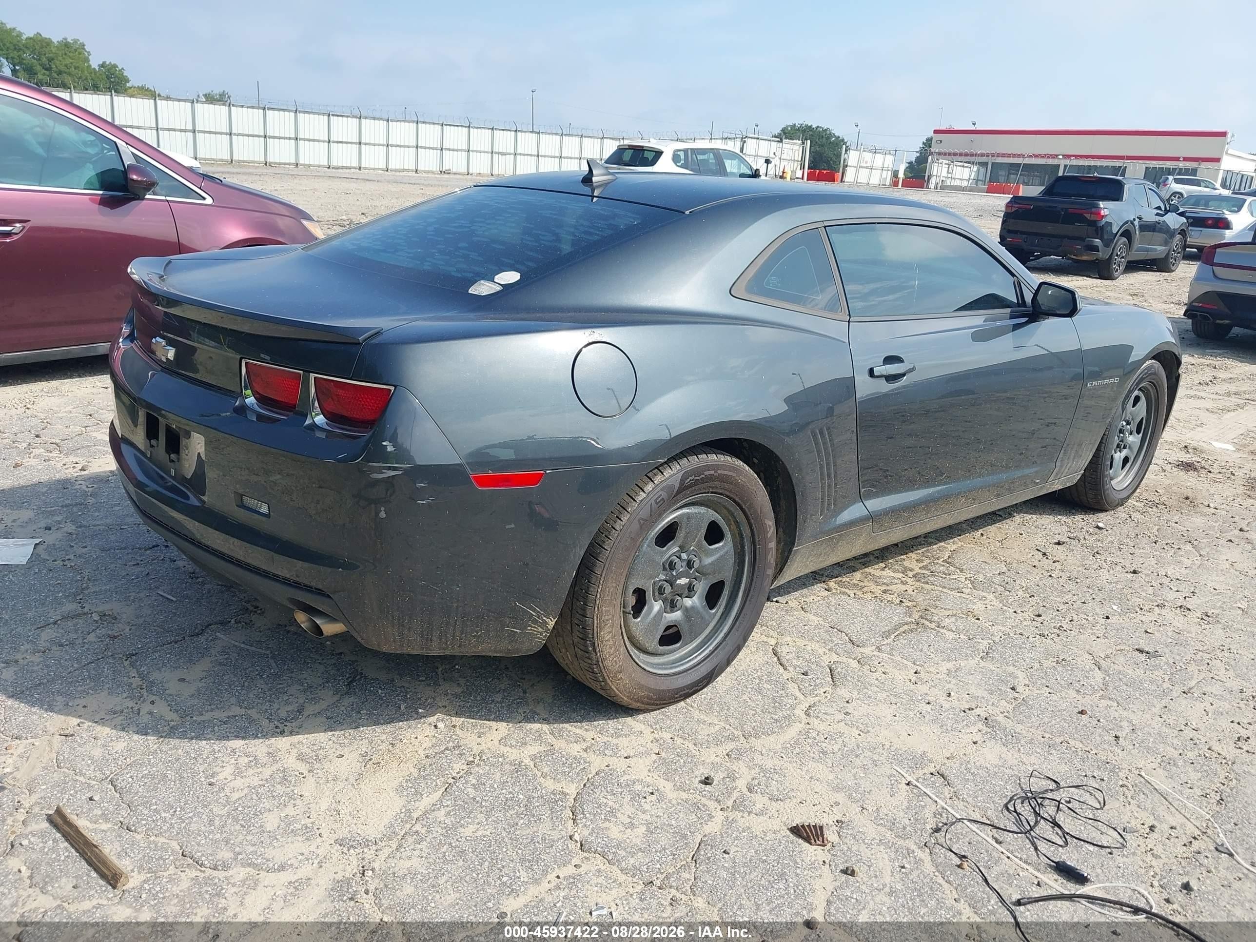 2013 Chevrolet Camaro 2ls Gray vin: 2G1FA1E34D9162525