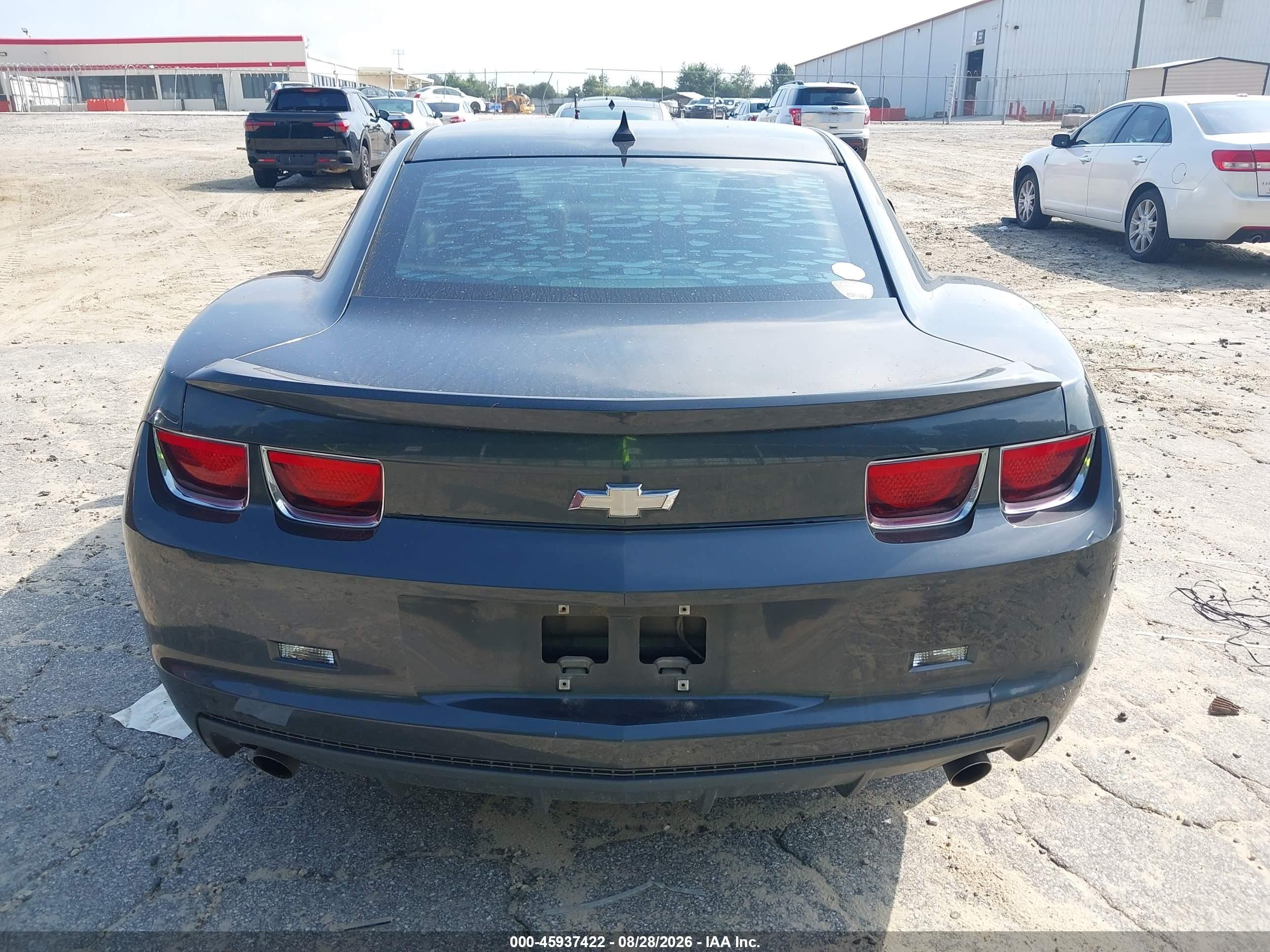 2013 Chevrolet Camaro 2ls Gray vin: 2G1FA1E34D9162525