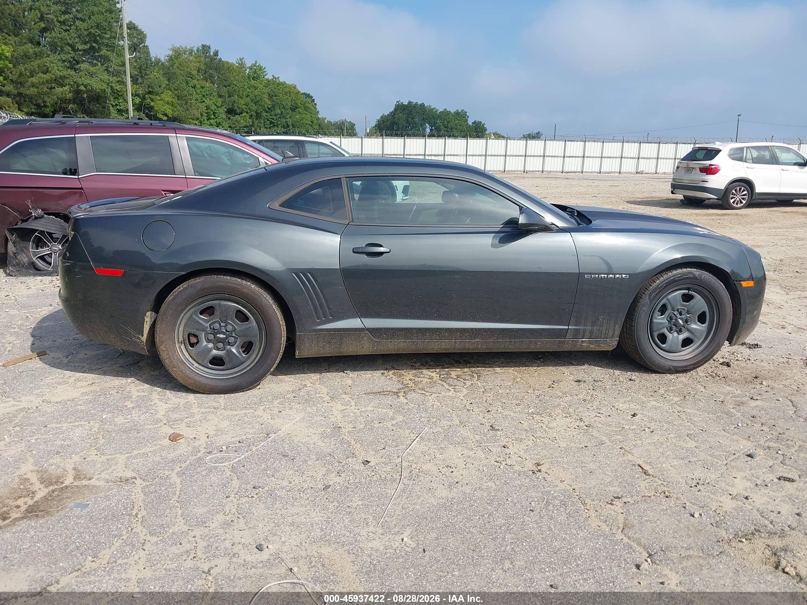 2013 Chevrolet Camaro 2ls Gray vin: 2G1FA1E34D9162525