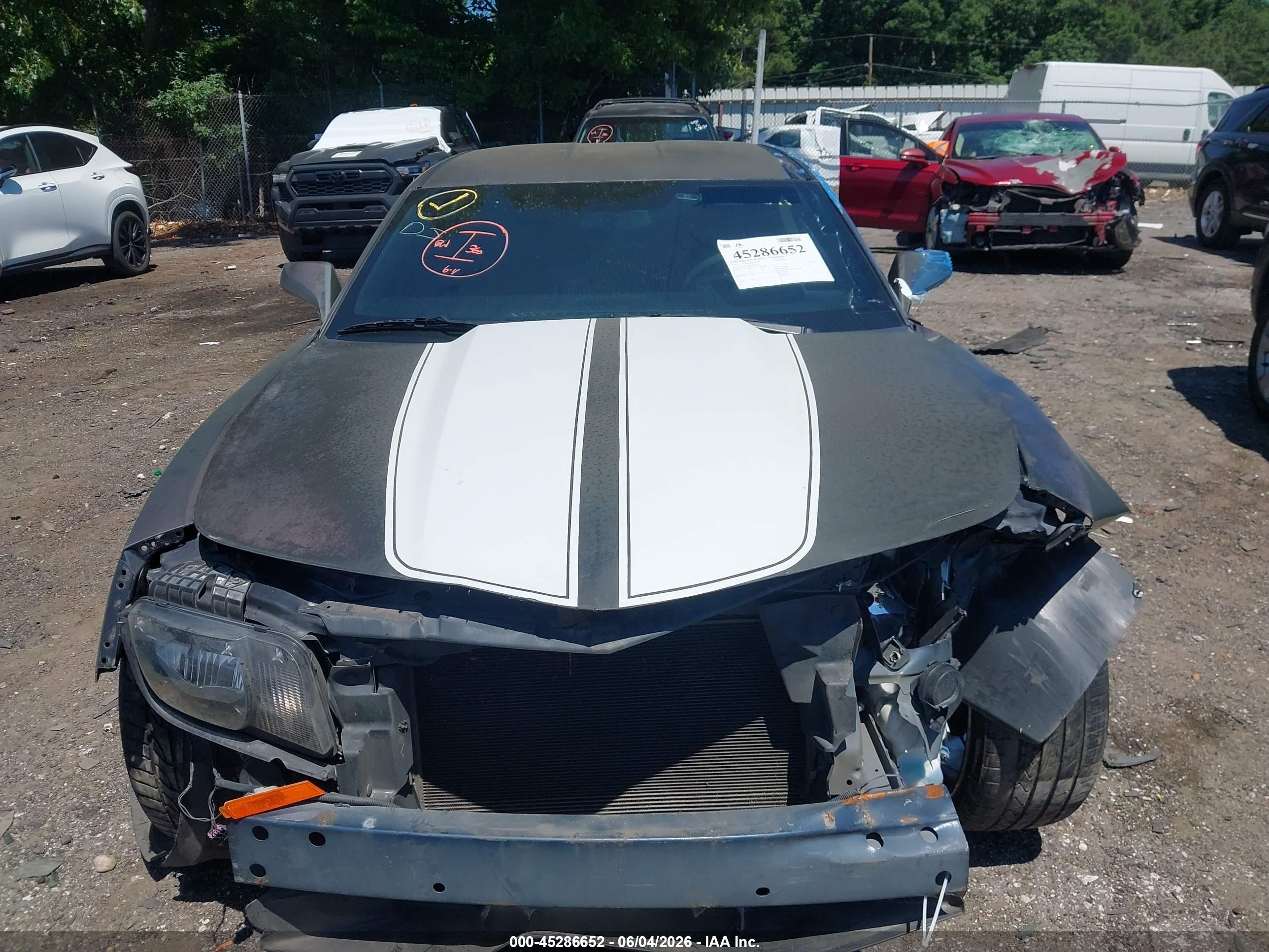 2013 Chevrolet Camaro 2ls Gray vin: 2G1FA1E34D9163576