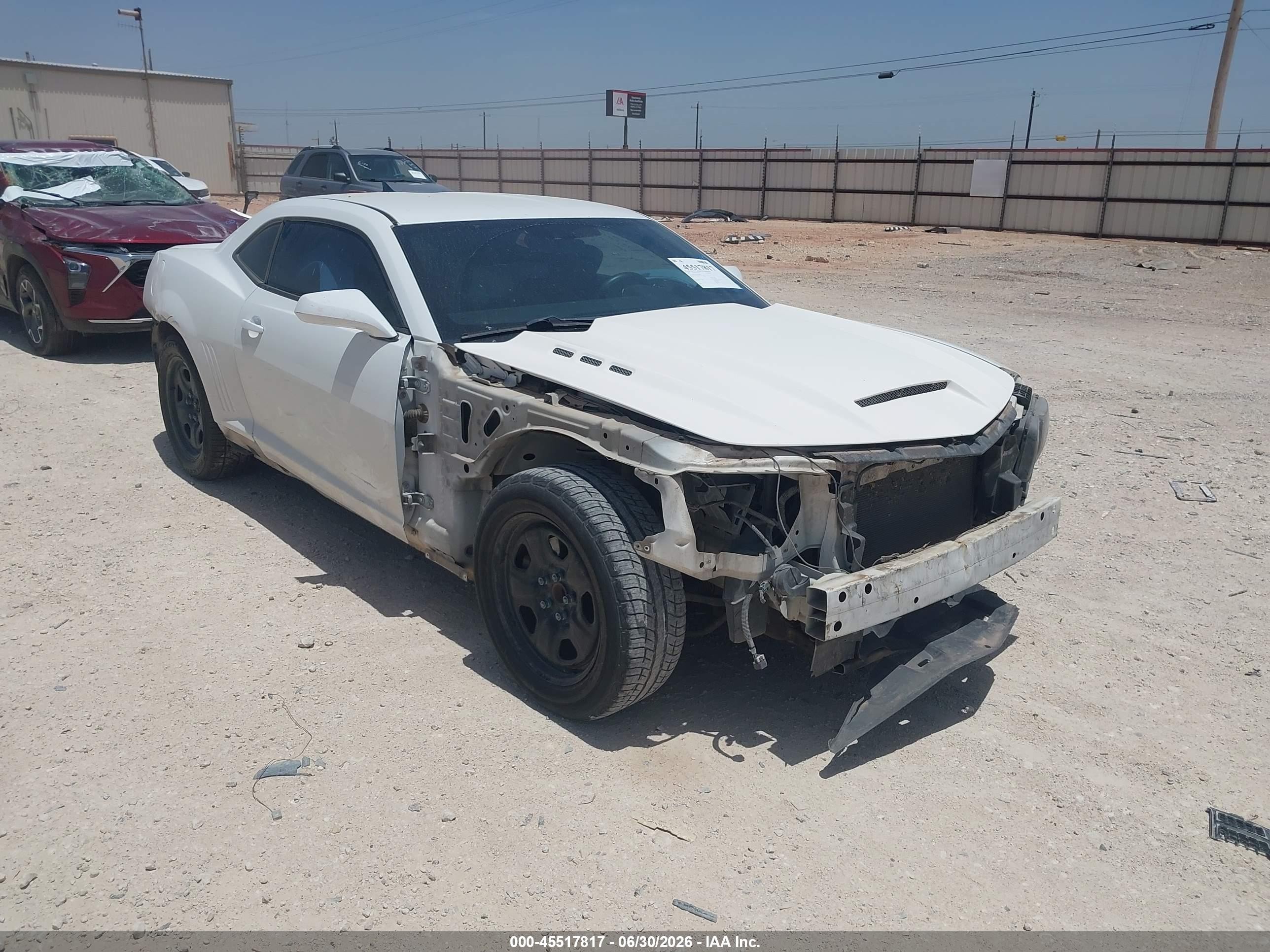 2013 Chevrolet Camaro 2ls White vin: 2G1FA1E34D9229608