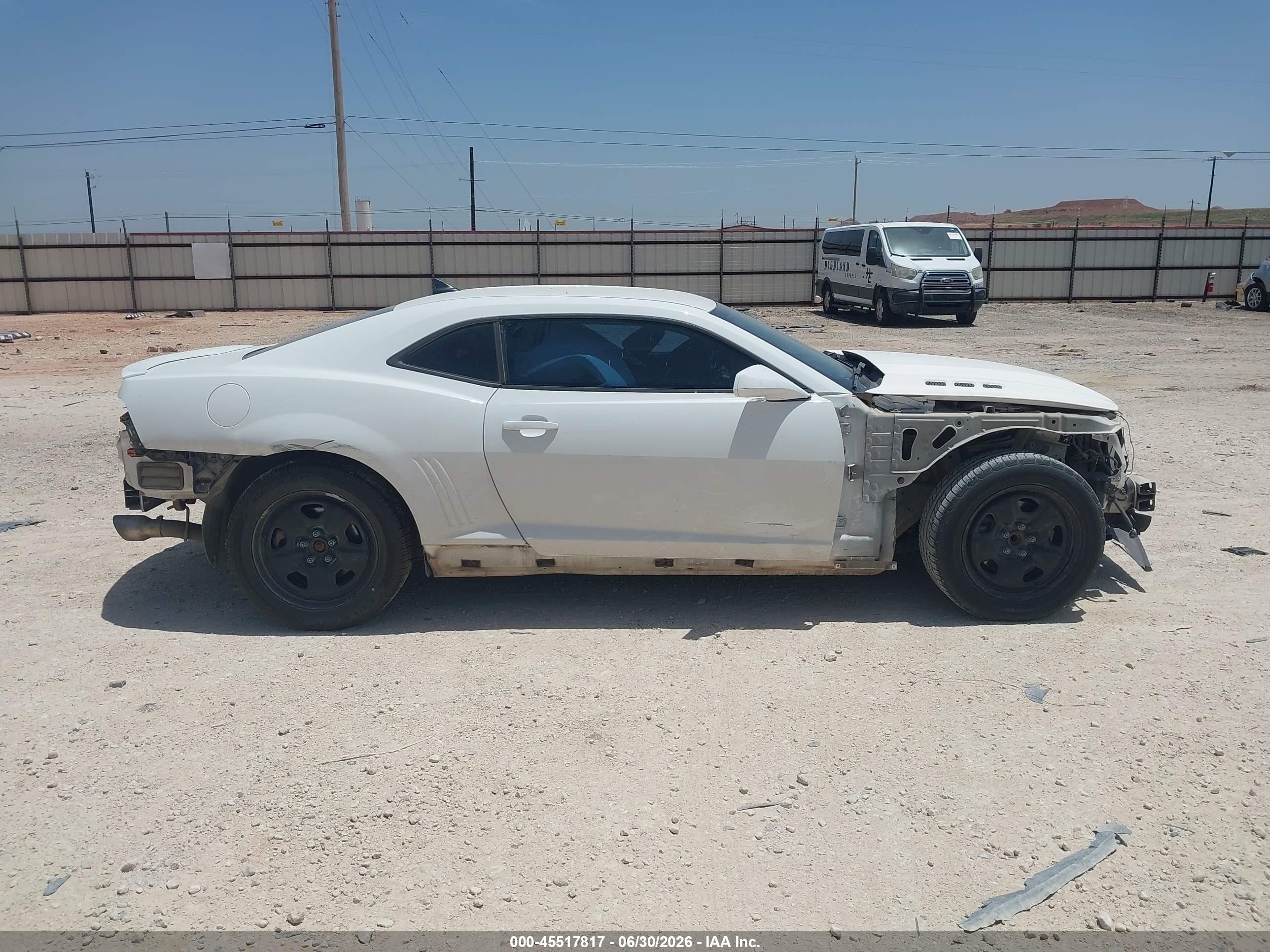 2013 Chevrolet Camaro 2ls White vin: 2G1FA1E34D9229608