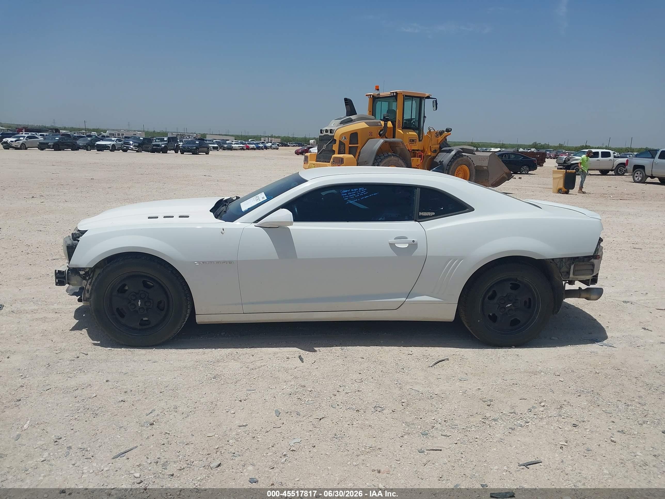 2013 Chevrolet Camaro 2ls White vin: 2G1FA1E34D9229608