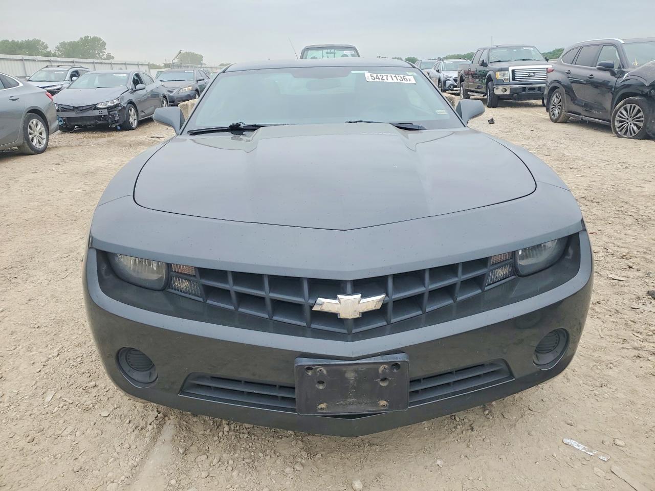 2013 Chevrolet Camaro Ls Black vin: 2G1FA1E34D9232380