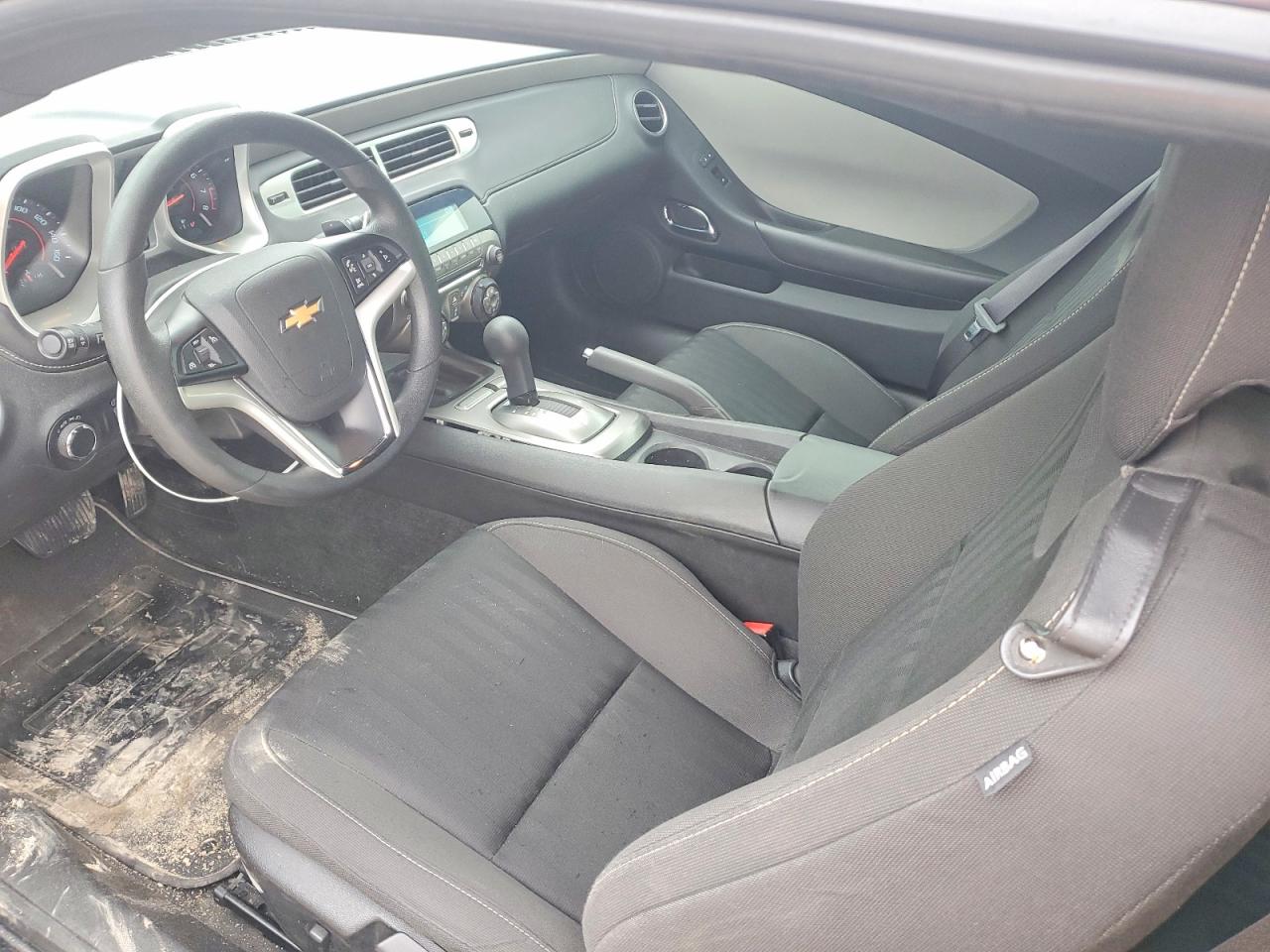 2013 Chevrolet Camaro Ls Black vin: 2G1FA1E34D9232380