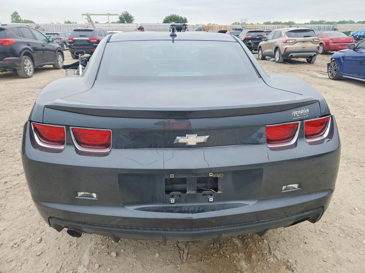 2013 Chevrolet Camaro Ls Black vin: 2G1FA1E34D9232380