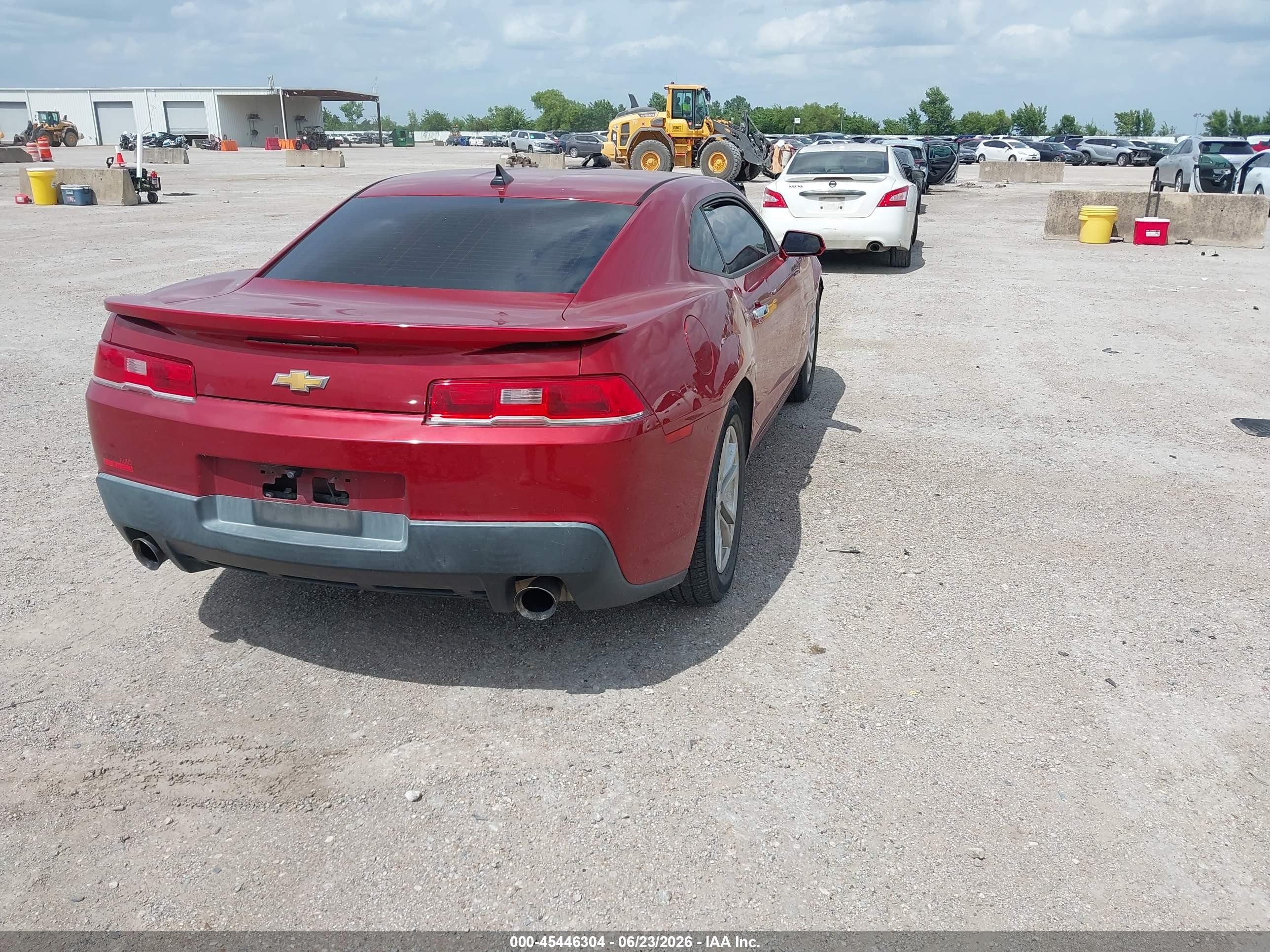2014 Chevrolet Camaro 2ls Красный vin: 2G1FA1E34E9143264