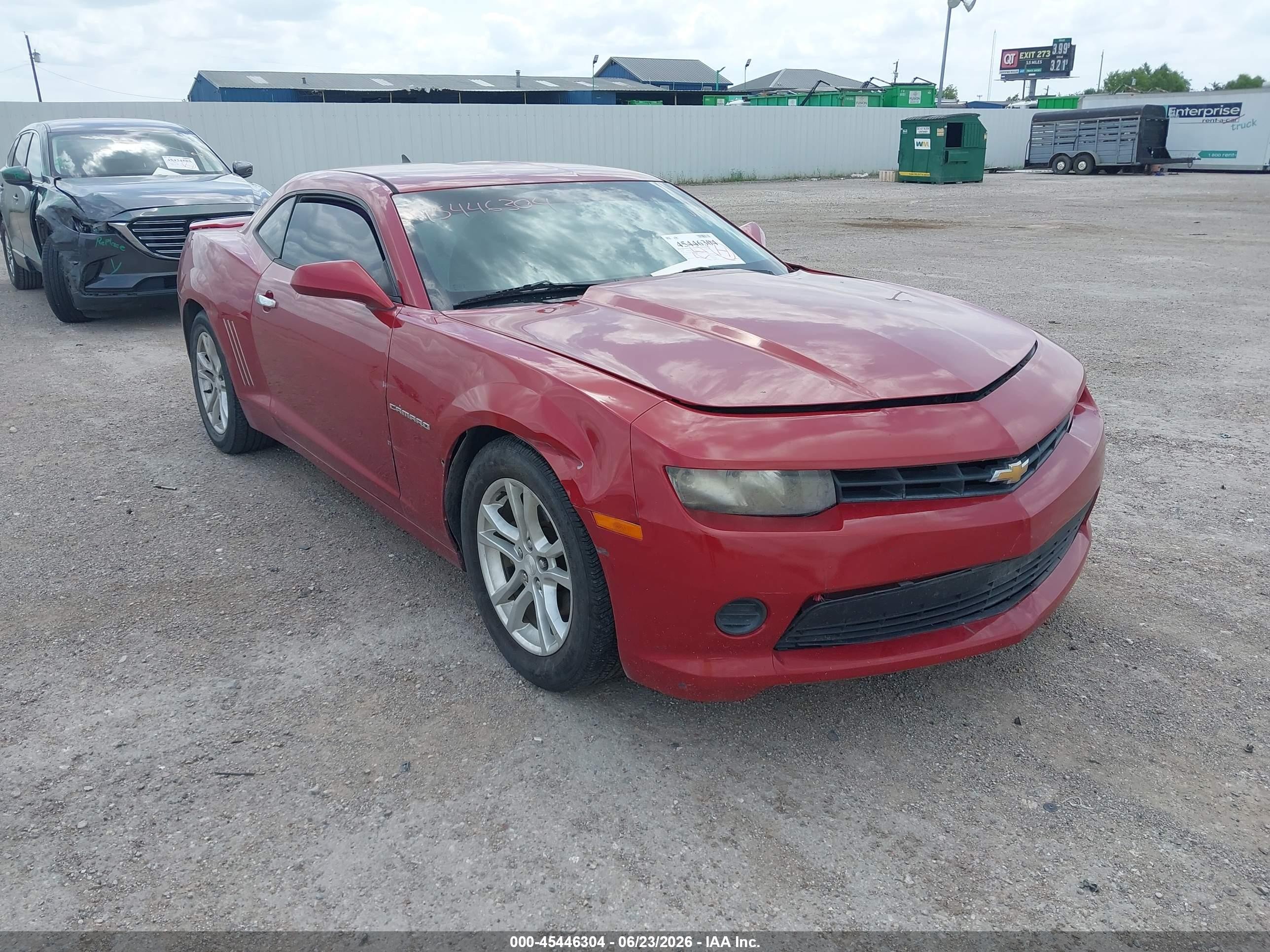 2014 Chevrolet Camaro 2ls Красный vin: 2G1FA1E34E9143264