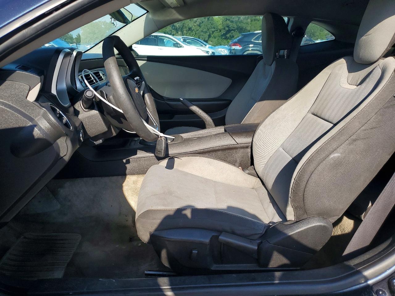 2014 Chevrolet Camaro Ls Blue vin: 2G1FA1E34E9281600