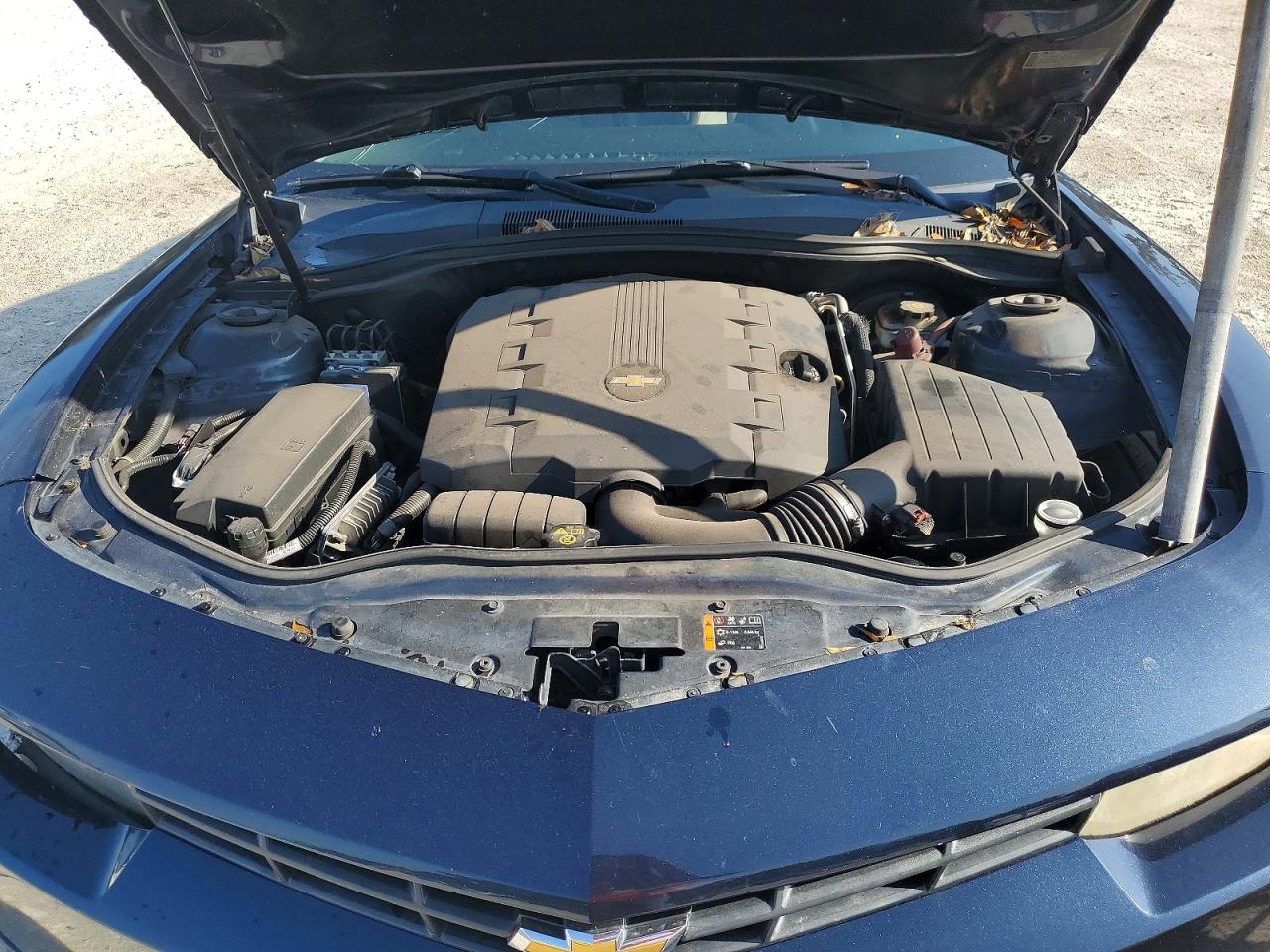 2014 Chevrolet Camaro Ls Blue vin: 2G1FA1E34E9281600