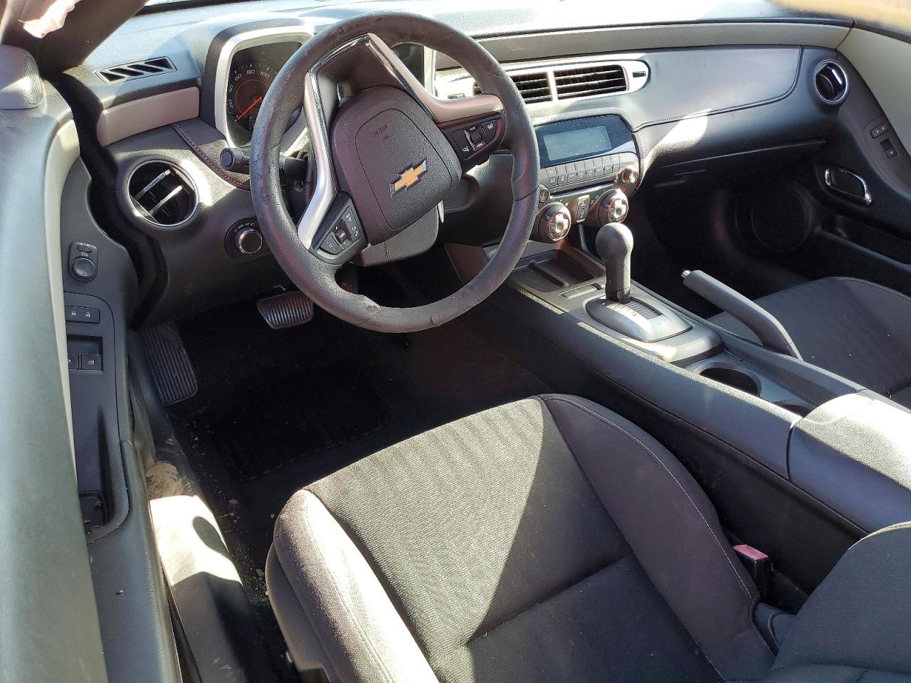 2014 Chevrolet Camaro Ls White vin: 2G1FA1E34E9300968