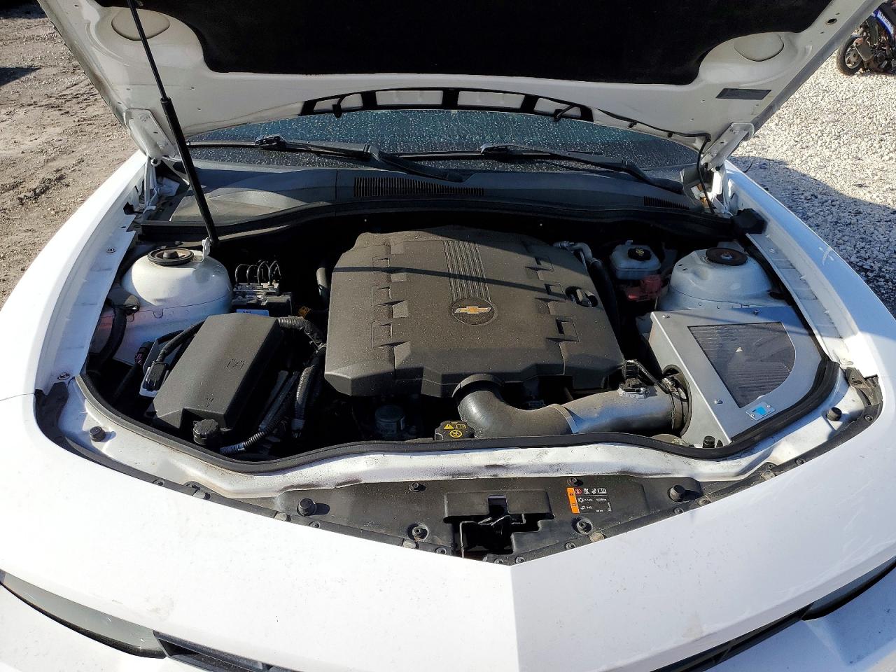 2014 Chevrolet Camaro Ls White vin: 2G1FA1E34E9300968