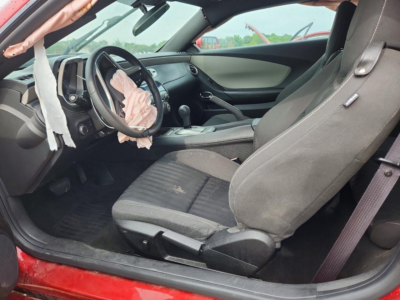 2014 Chevrolet Camaro Ls Red vin: 2G1FA1E34E9309878