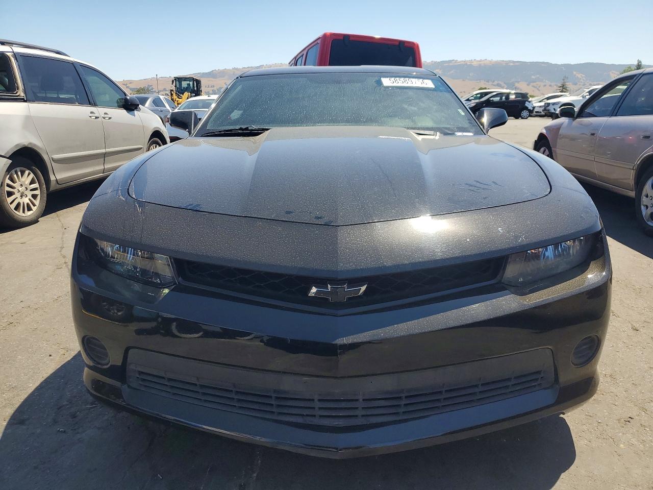 2015 Chevrolet Camaro Ls Черный vin: 2G1FA1E34F9113750