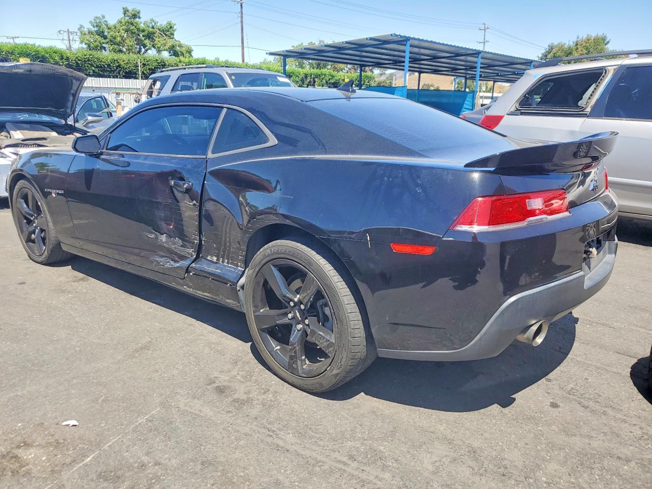 2015 Chevrolet Camaro Ls Черный vin: 2G1FA1E34F9113750