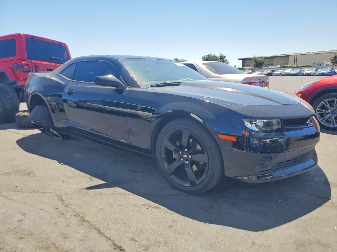 2015 Chevrolet Camaro Ls Черный vin: 2G1FA1E34F9113750