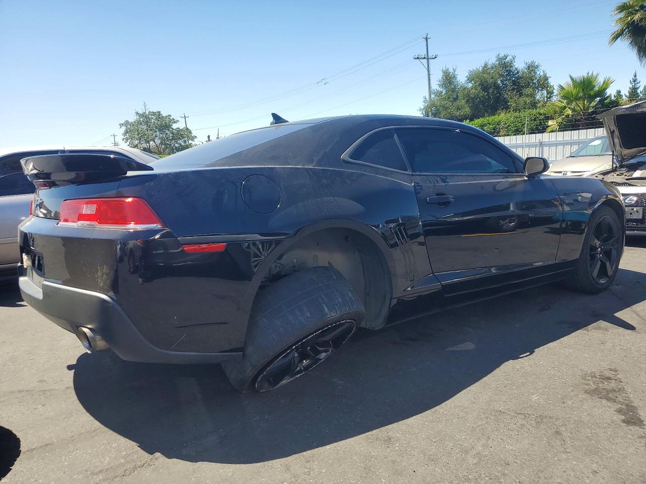 2015 Chevrolet Camaro Ls Черный vin: 2G1FA1E34F9113750