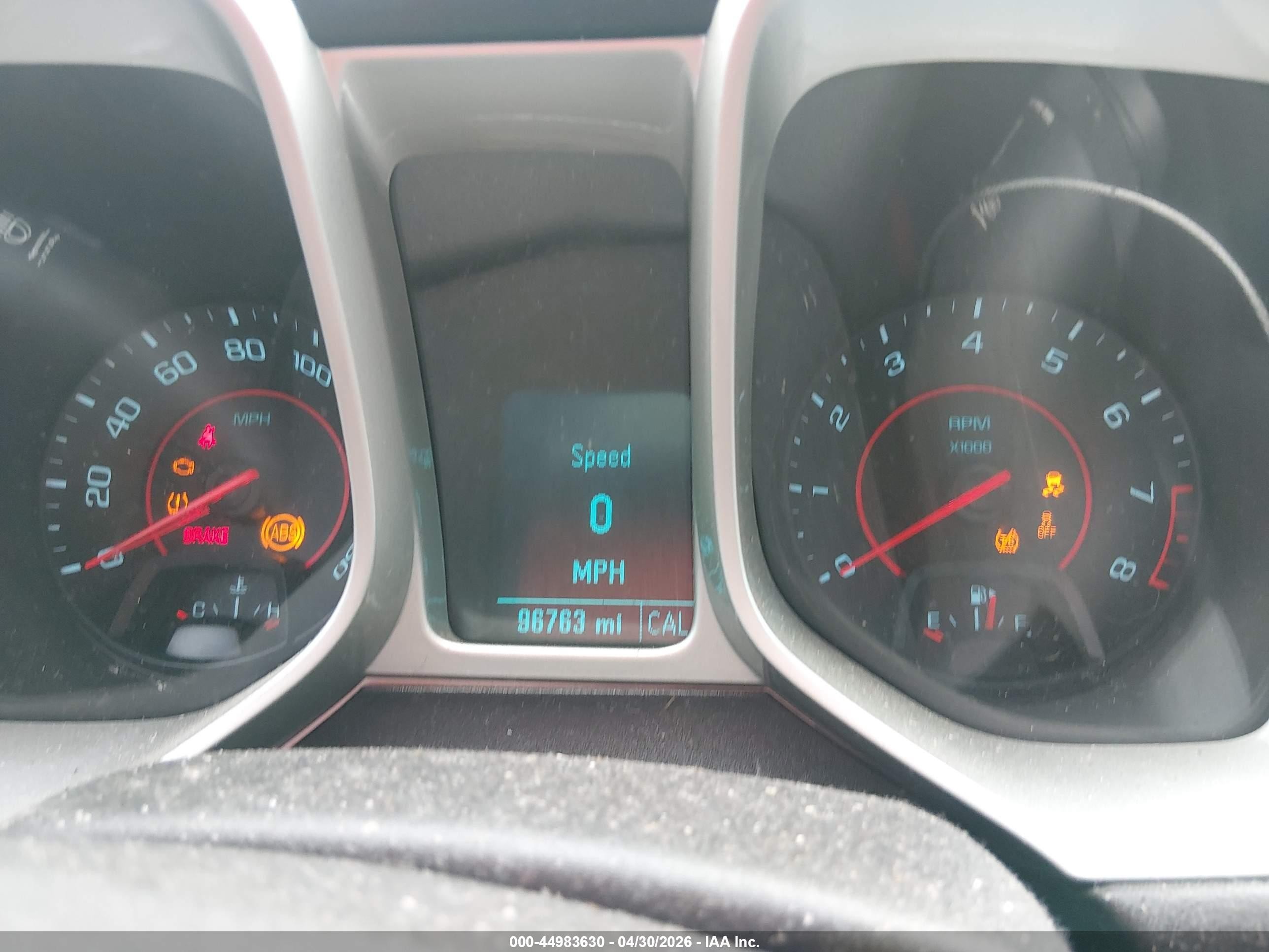 2015 Chevrolet Camaro 1ls Gray vin: 2G1FA1E34F9134419
