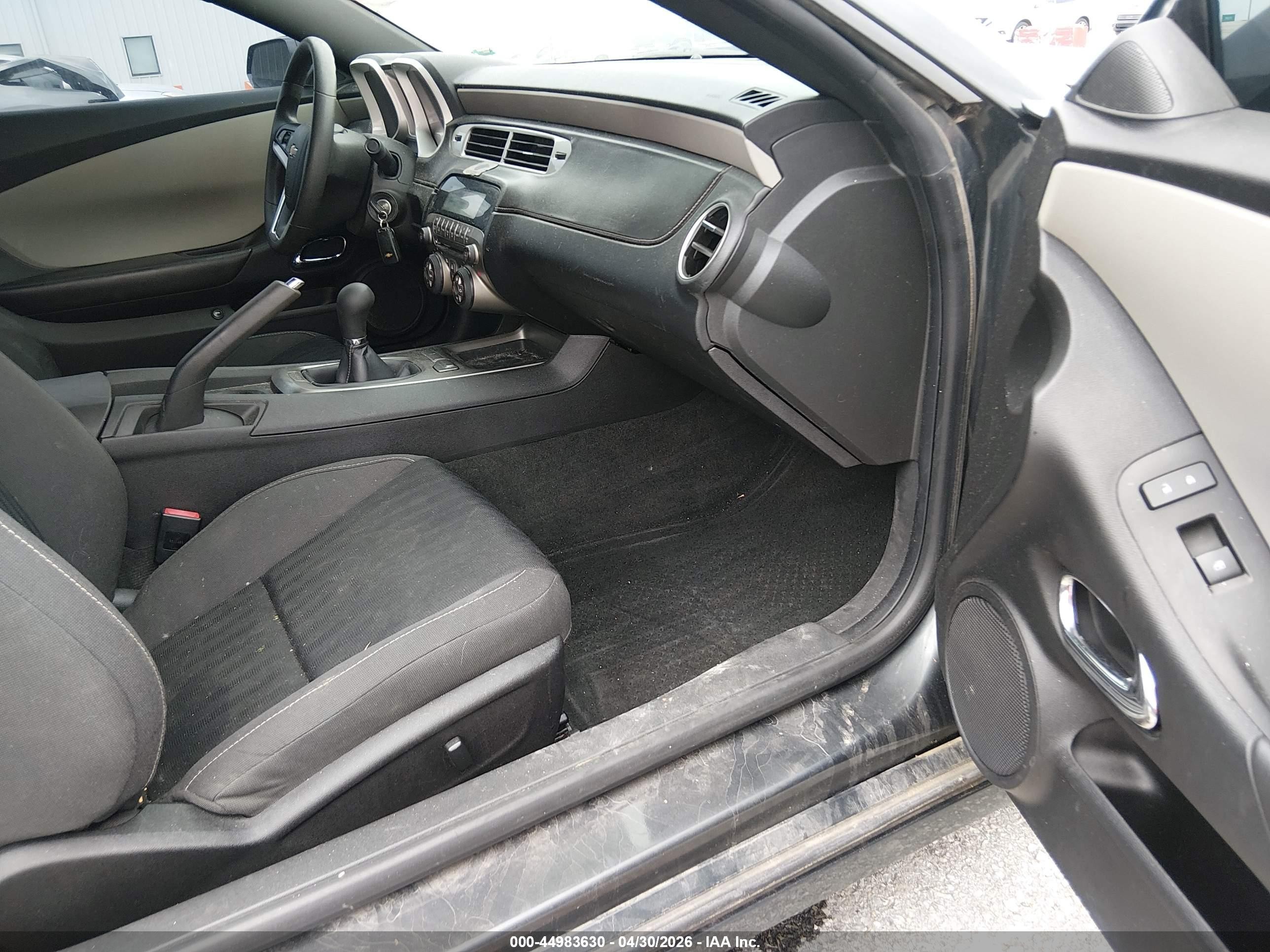 2015 Chevrolet Camaro 1ls Gray vin: 2G1FA1E34F9134419