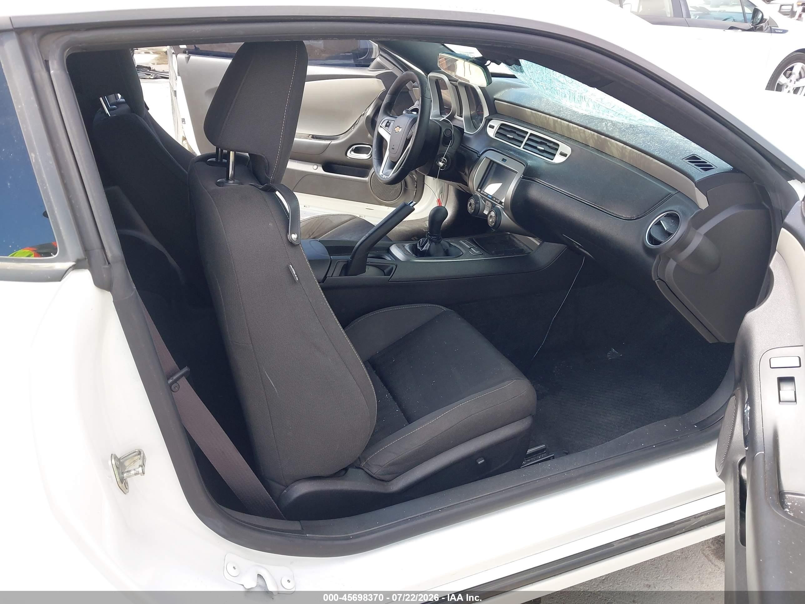 2015 Chevrolet Camaro 1ls Белый vin: 2G1FA1E34F9149289