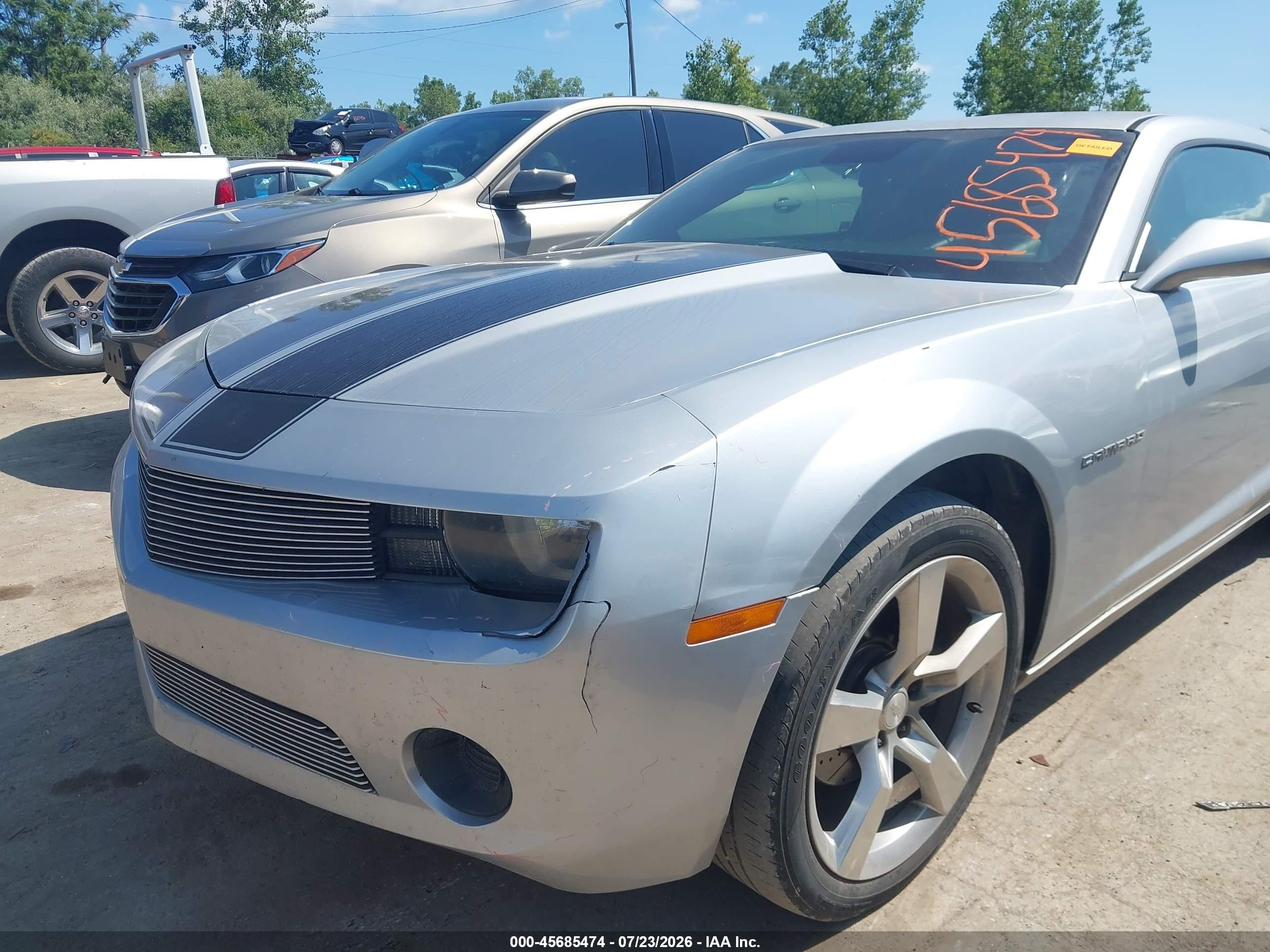 2012 Chevrolet Camaro 2ls Silver vin: 2G1FA1E35C9106575