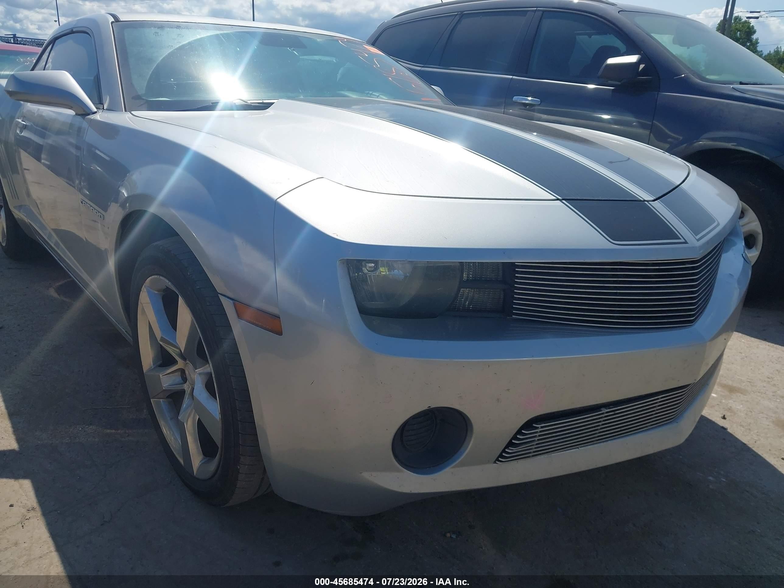 2012 Chevrolet Camaro 2ls Silver vin: 2G1FA1E35C9106575