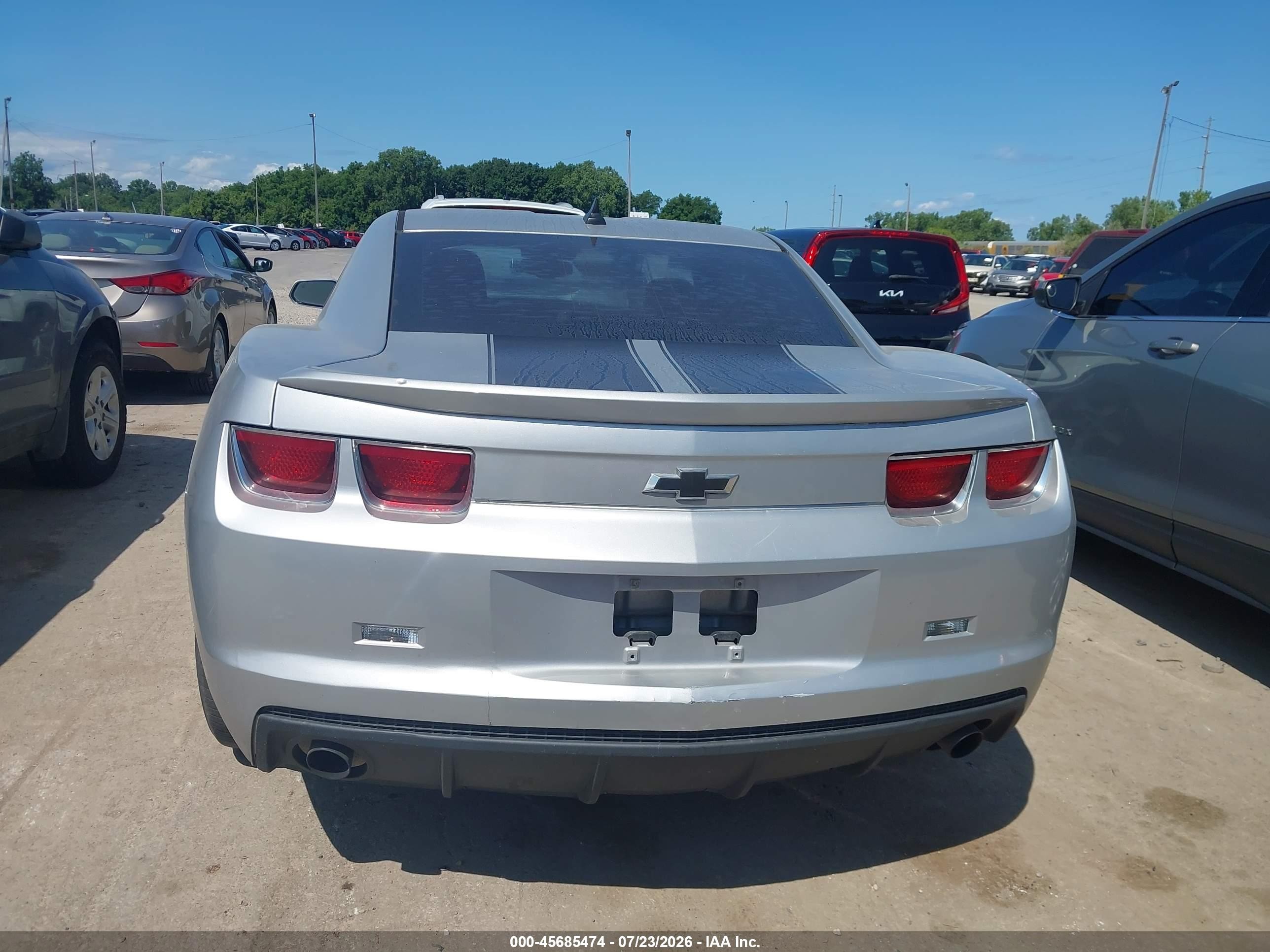 2012 Chevrolet Camaro 2ls Silver vin: 2G1FA1E35C9106575