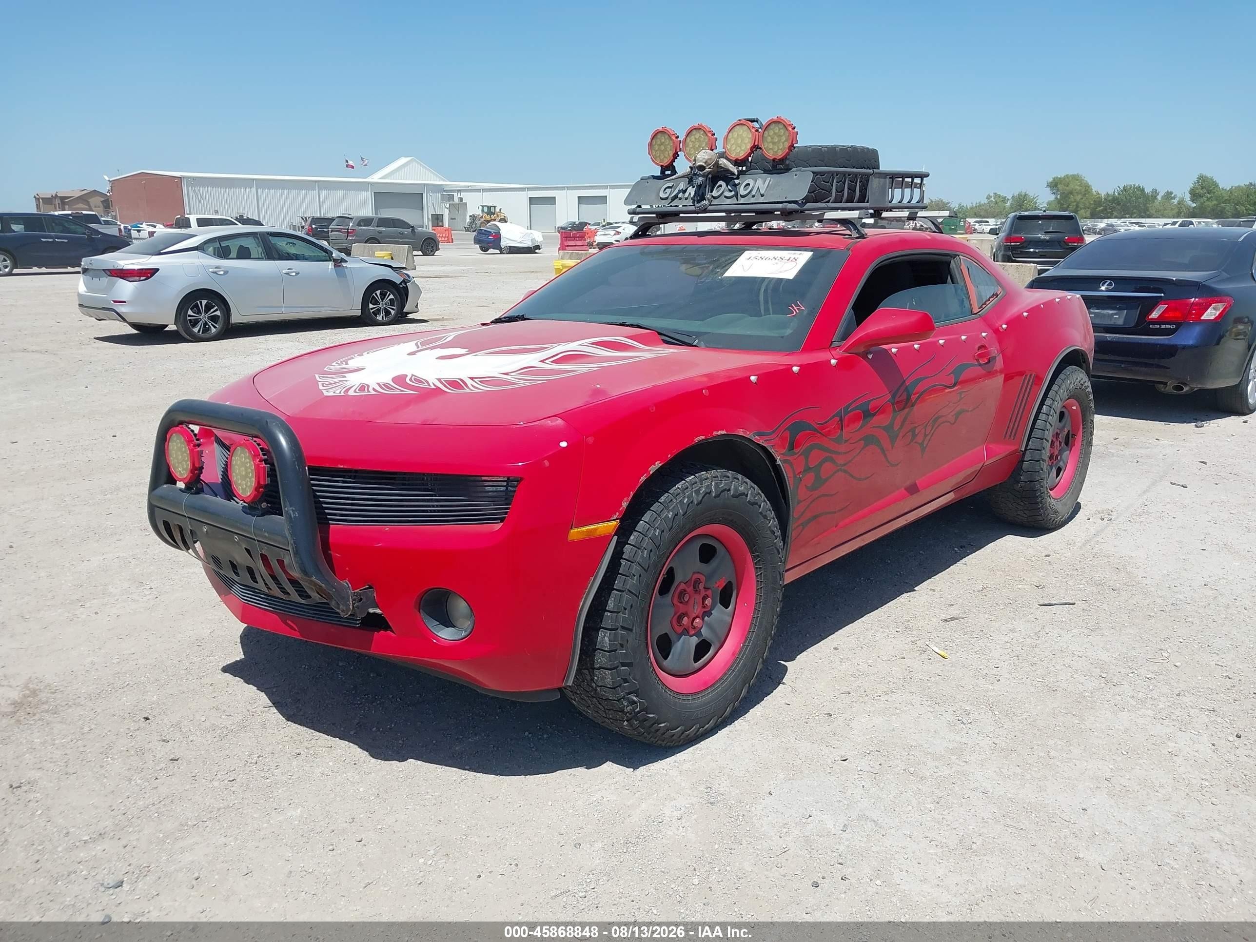 2013 Chevrolet Camaro 2ls Red vin: 2G1FA1E35D9105508