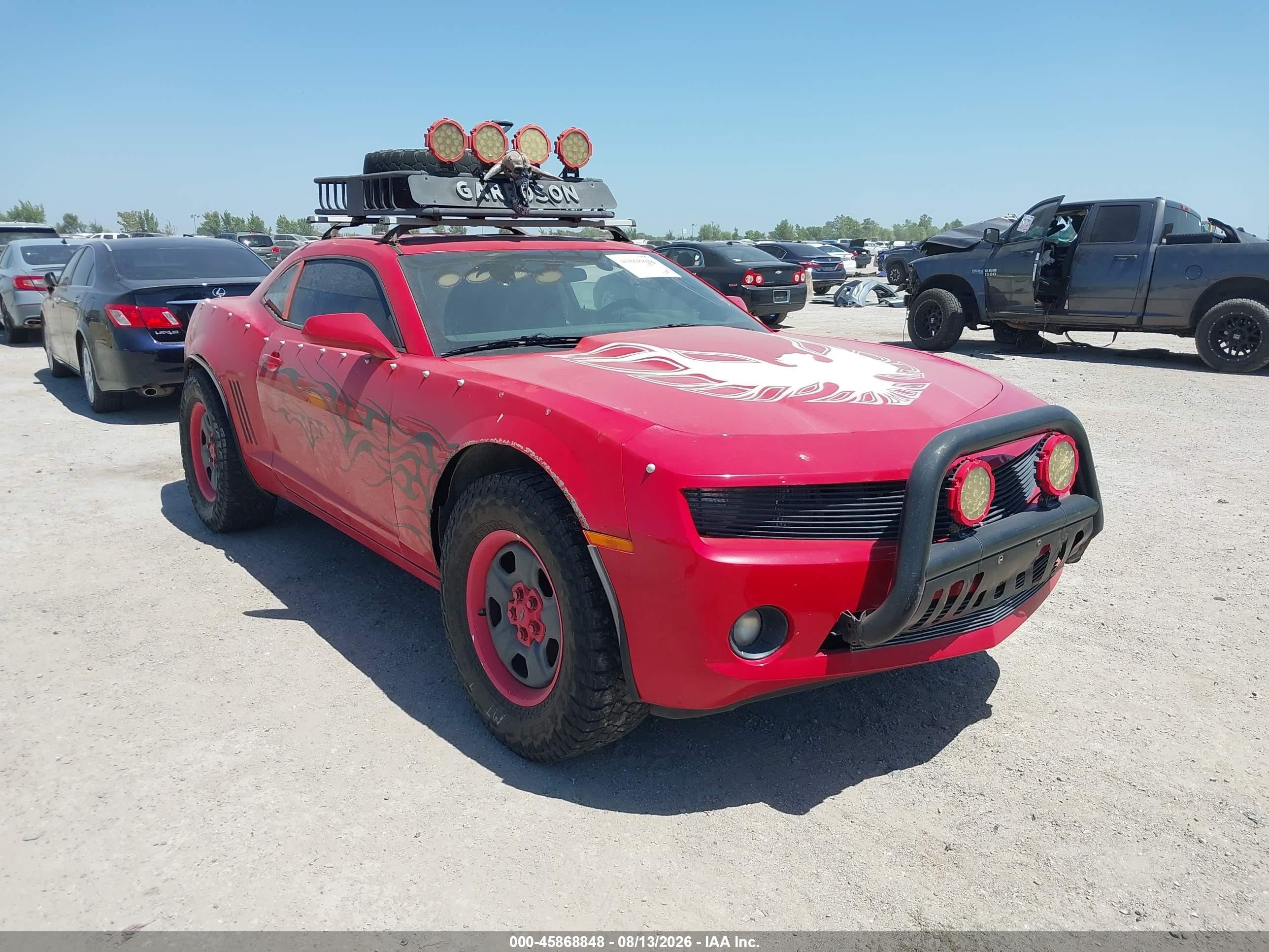 2013 Chevrolet Camaro 2ls Red vin: 2G1FA1E35D9105508