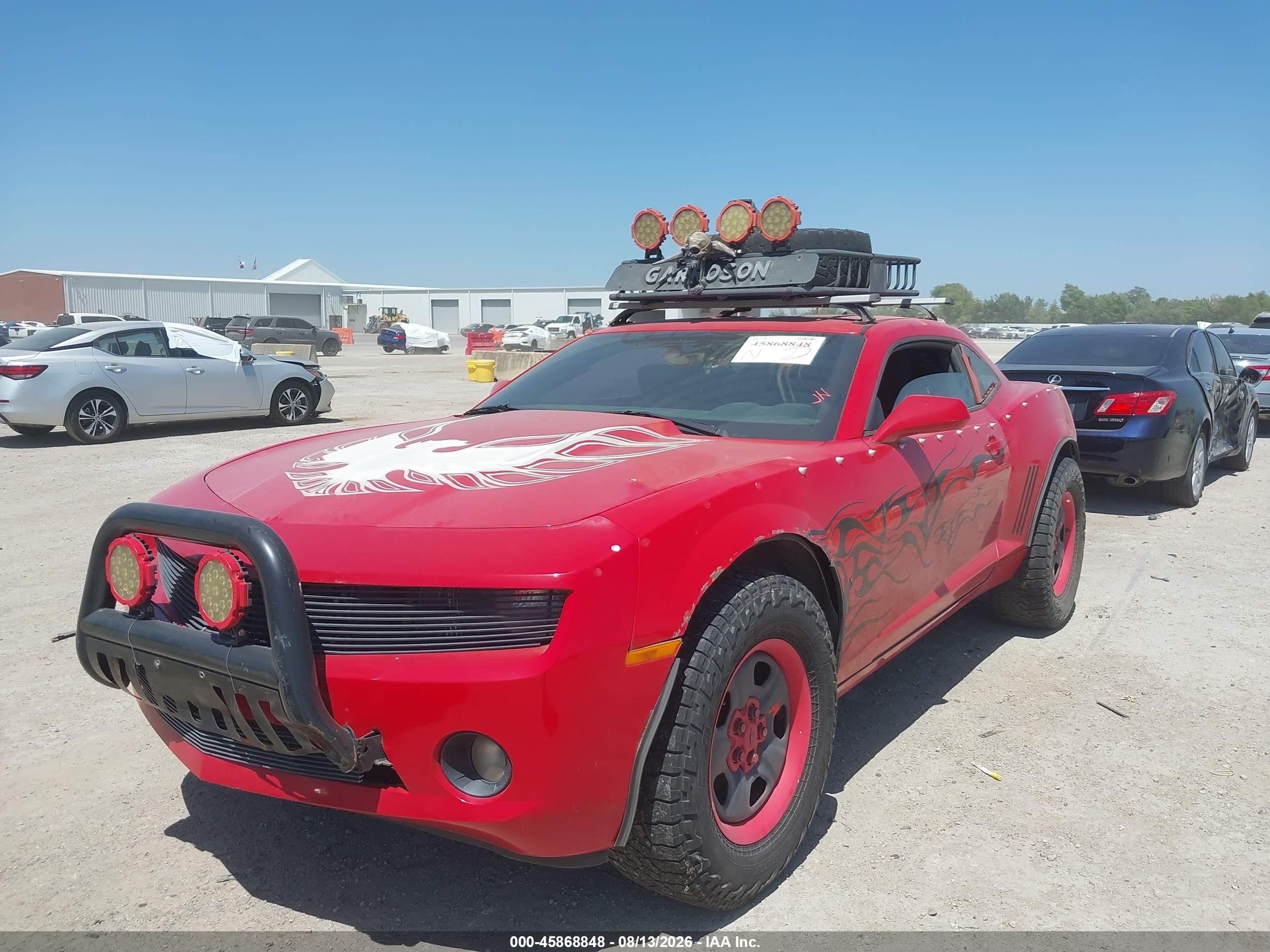 2013 Chevrolet Camaro 2ls Red vin: 2G1FA1E35D9105508