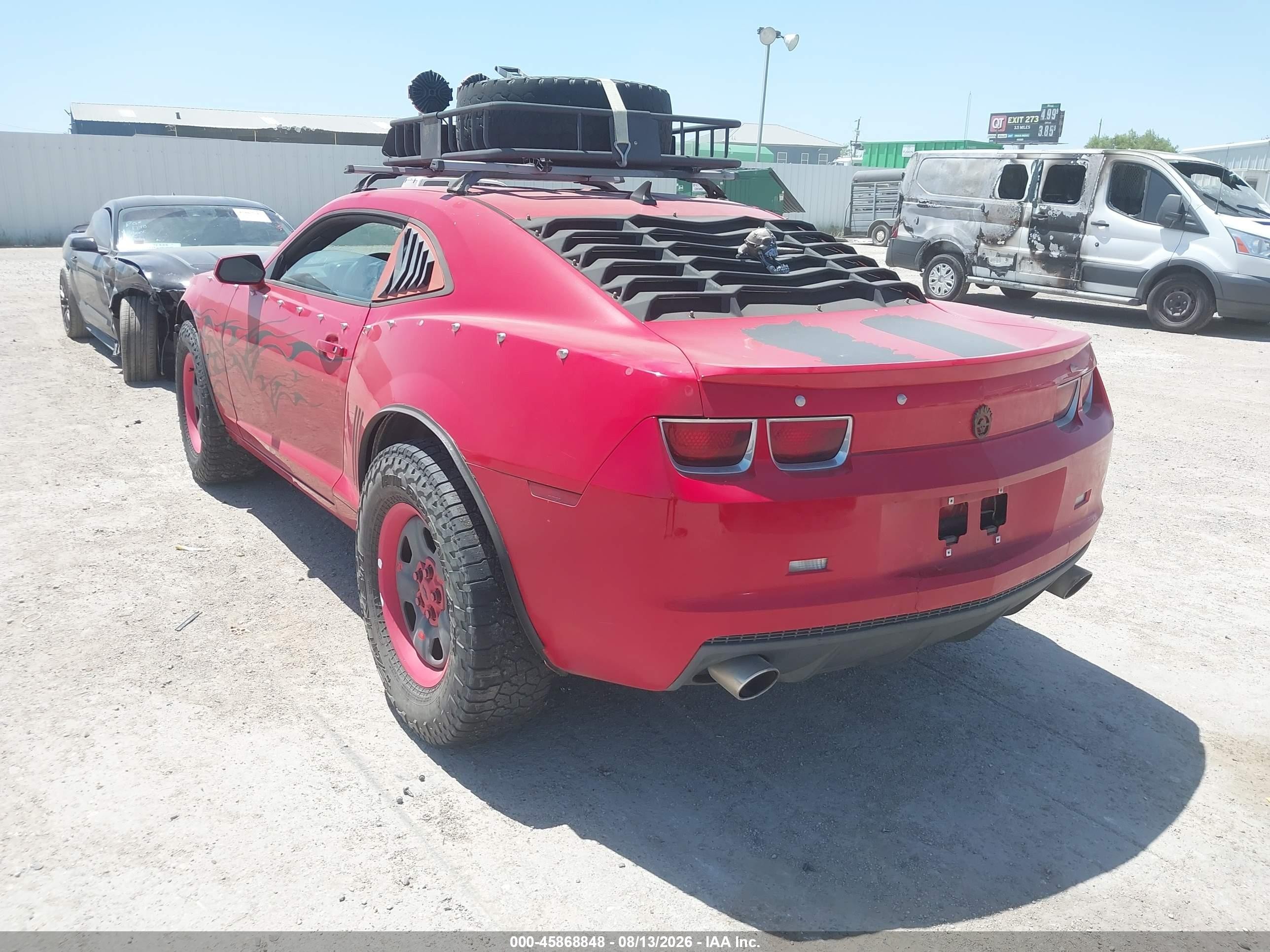 2013 Chevrolet Camaro 2ls Red vin: 2G1FA1E35D9105508