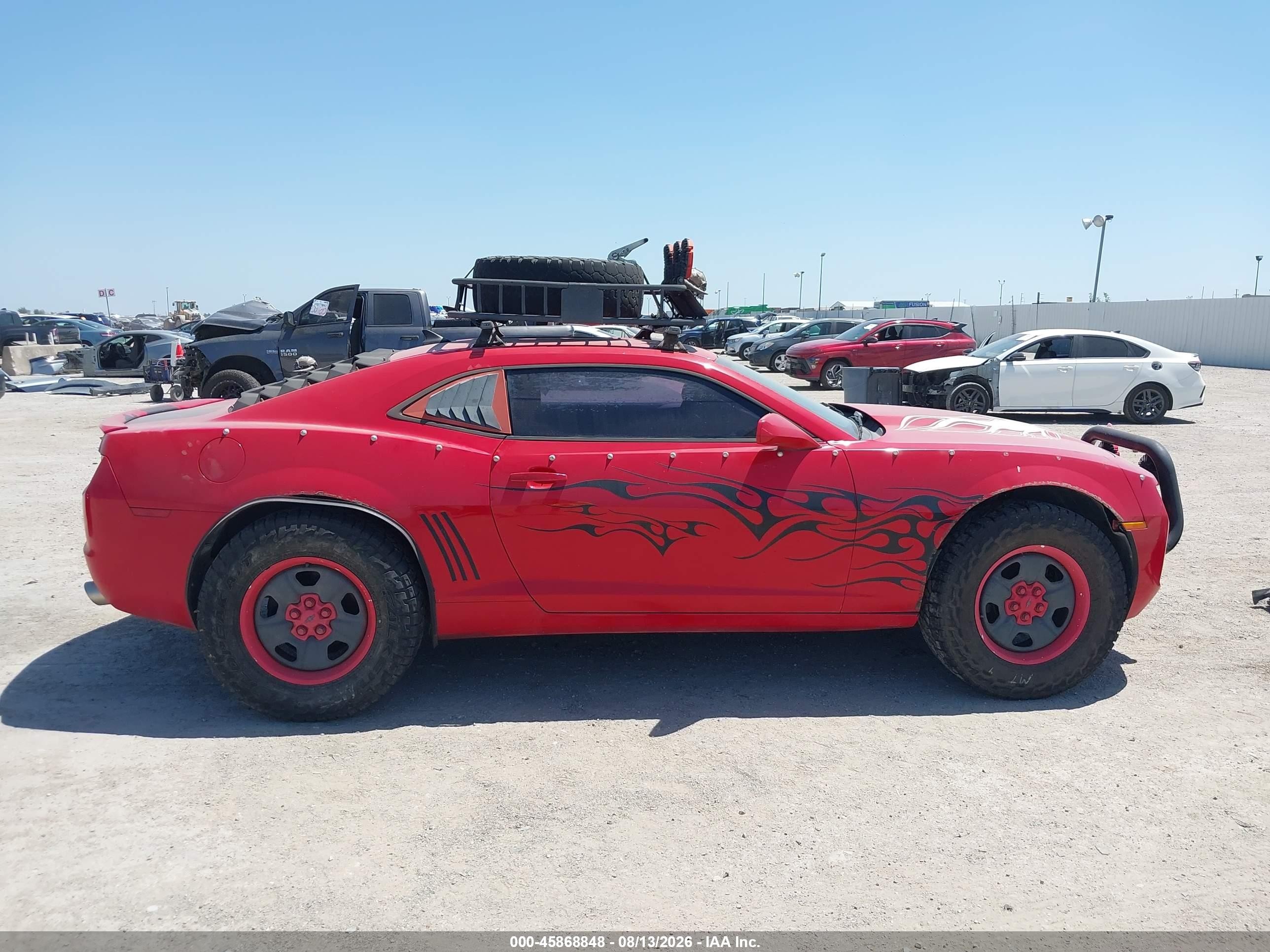 2013 Chevrolet Camaro 2ls Red vin: 2G1FA1E35D9105508