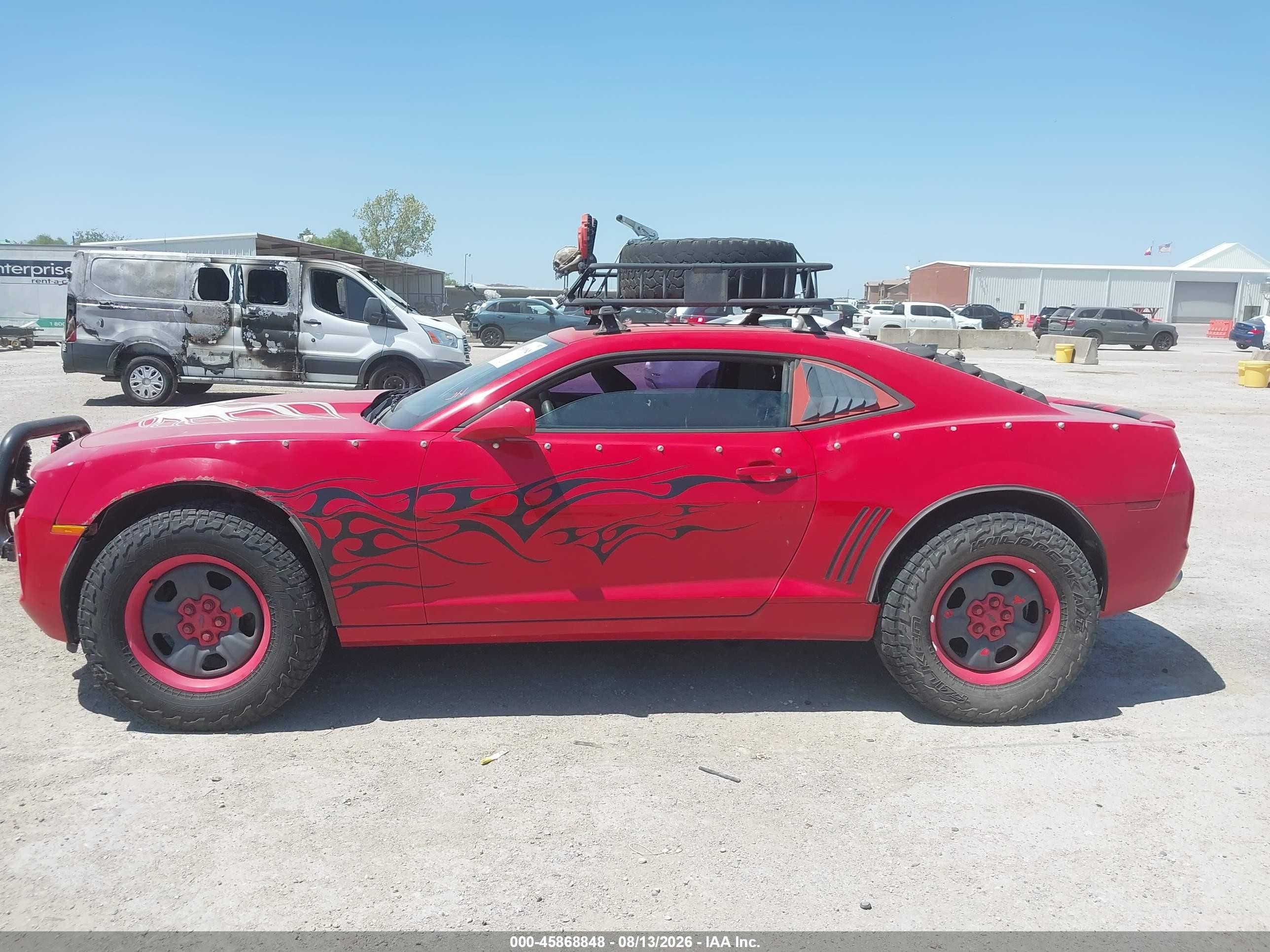 2013 Chevrolet Camaro 2ls Red vin: 2G1FA1E35D9105508