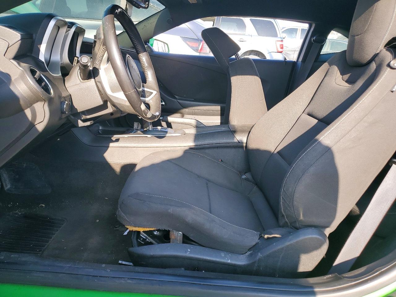 2013 Chevrolet Camaro Ls Green vin: 2G1FA1E35D9125791