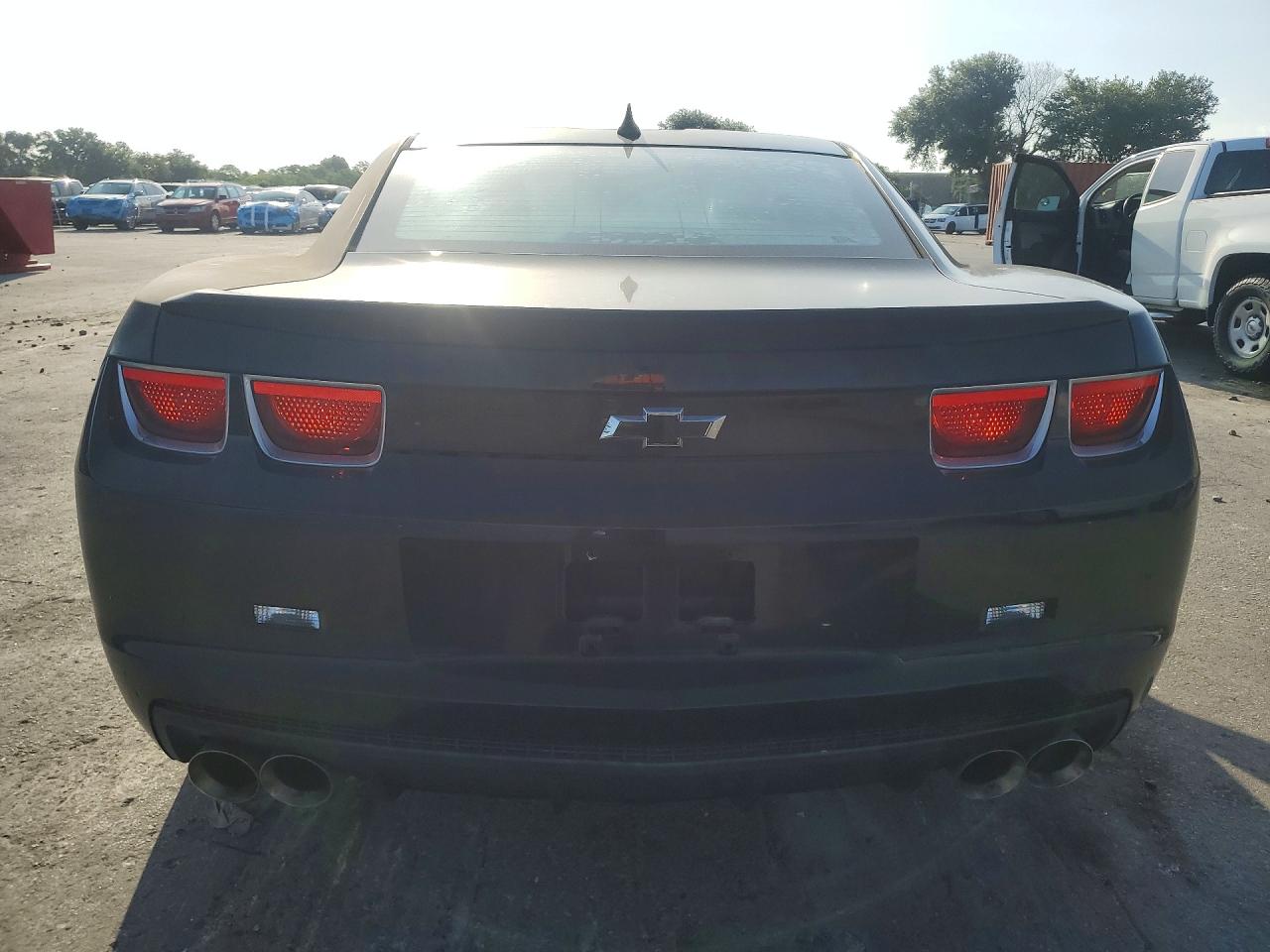 2013 Chevrolet Camaro Ls Black vin: 2G1FA1E35D9144180