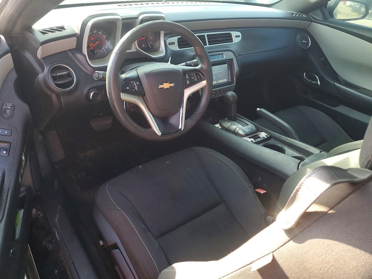2013 Chevrolet Camaro Ls Black vin: 2G1FA1E35D9144180