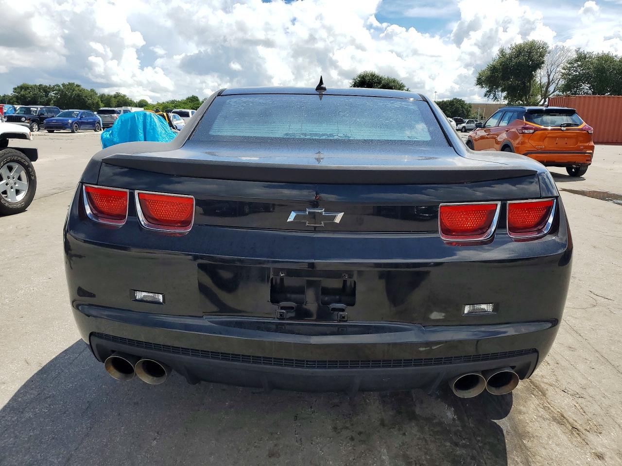 2013 Chevrolet Camaro Ls Black vin: 2G1FA1E35D9144180