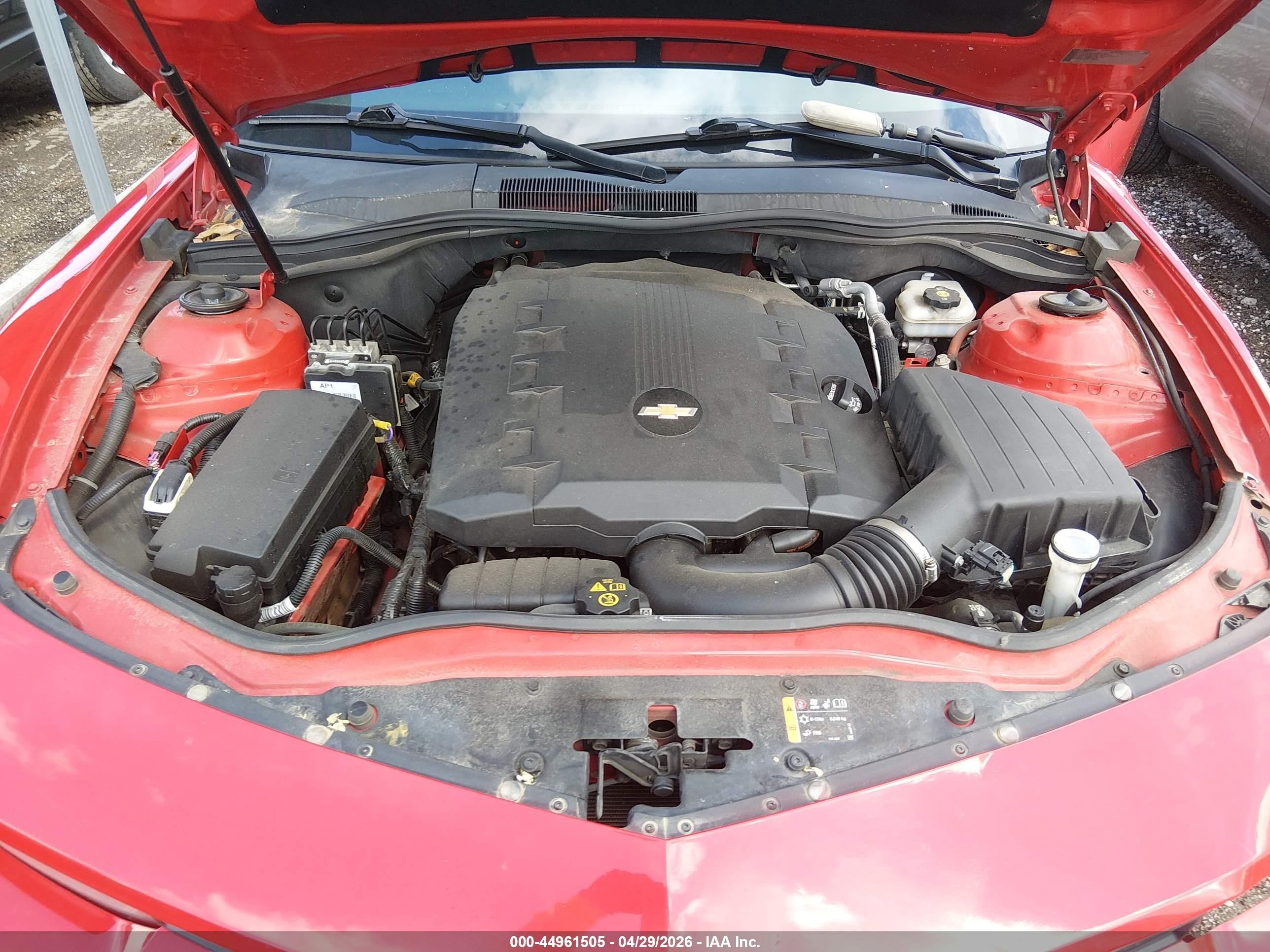 2014 Chevrolet Camaro 2ls Красный vin: 2G1FA1E35E9144004