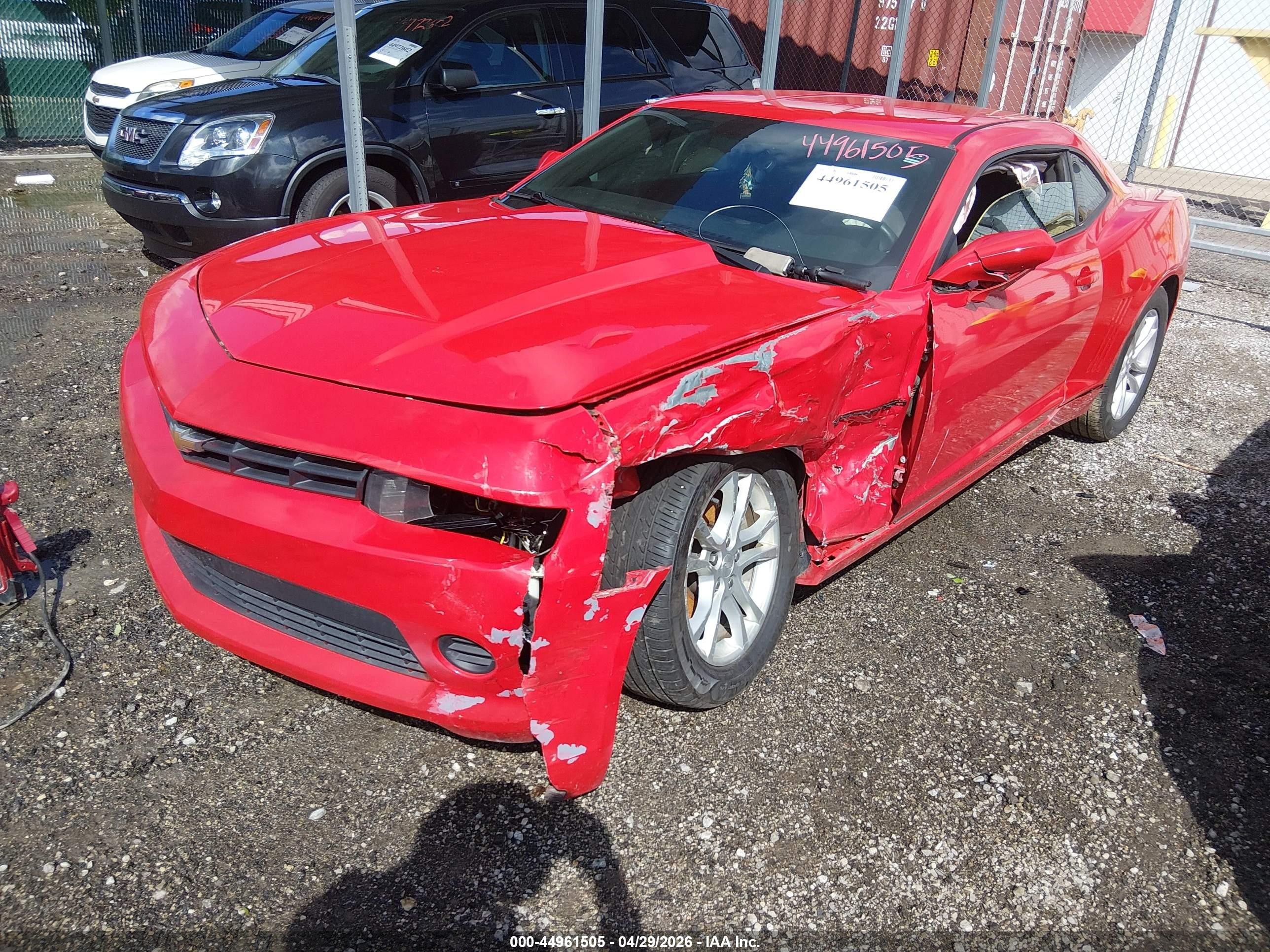 2014 Chevrolet Camaro 2ls Красный vin: 2G1FA1E35E9144004