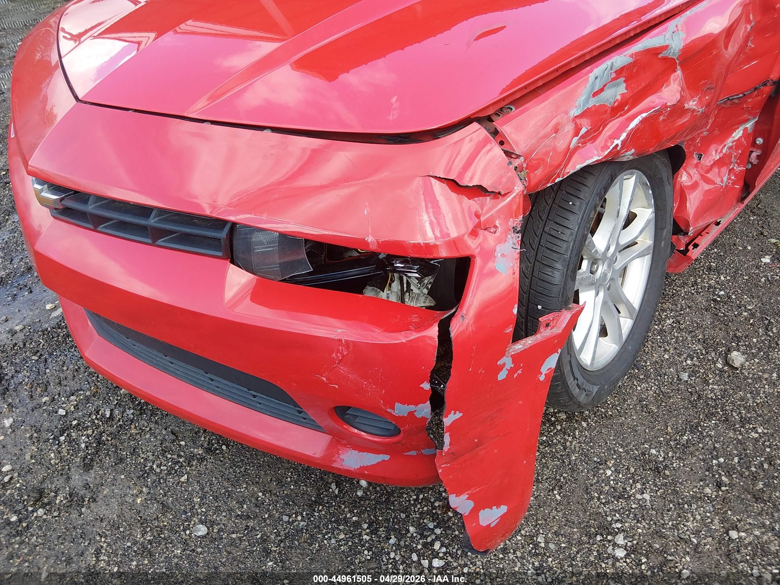 2014 Chevrolet Camaro 2ls Красный vin: 2G1FA1E35E9144004