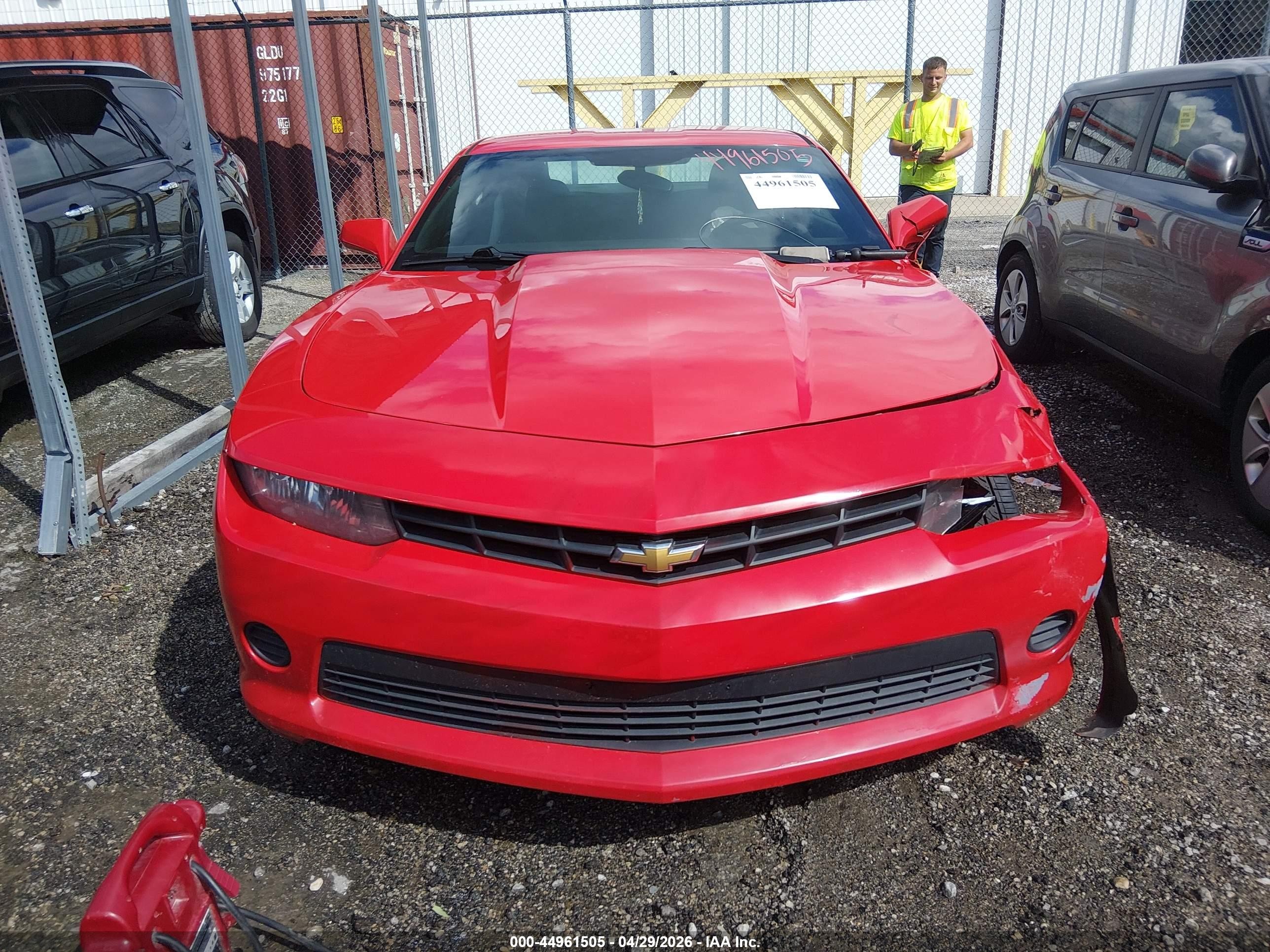 2014 Chevrolet Camaro 2ls Красный vin: 2G1FA1E35E9144004