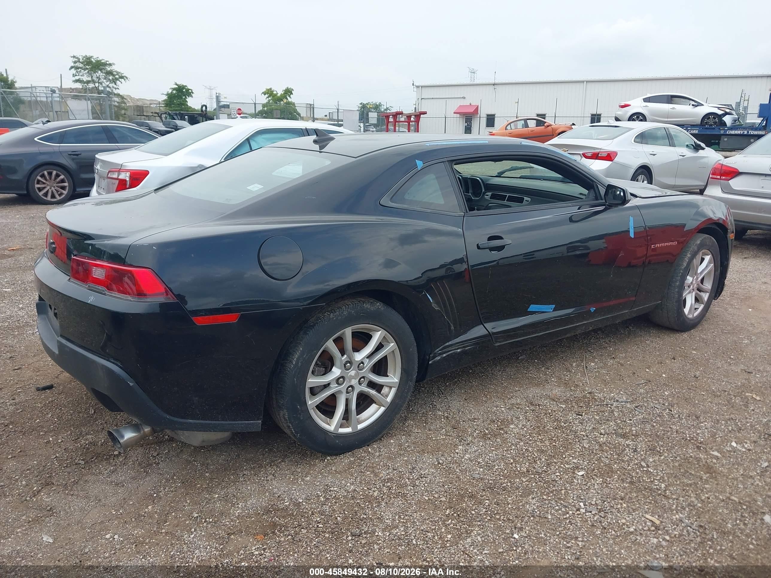 2014 Chevrolet Camaro 2ls Black vin: 2G1FA1E35E9199939