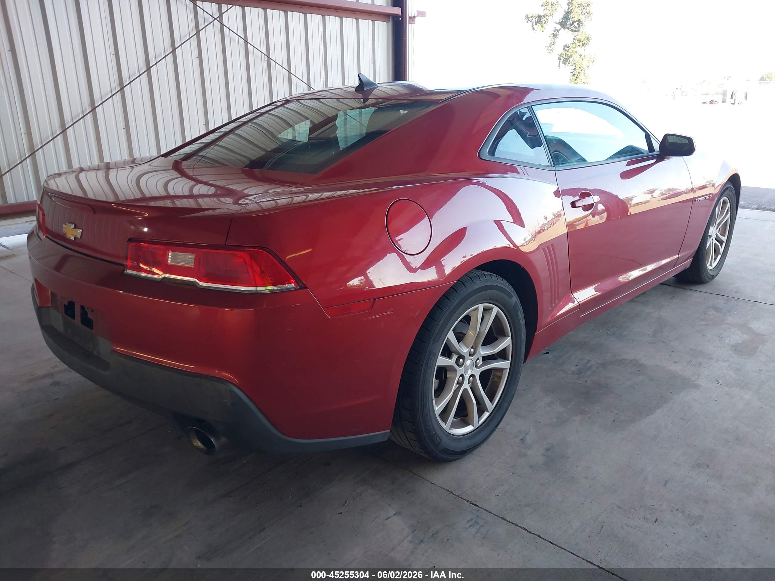 2014 Chevrolet Camaro 2ls Red vin: 2G1FA1E35E9231269