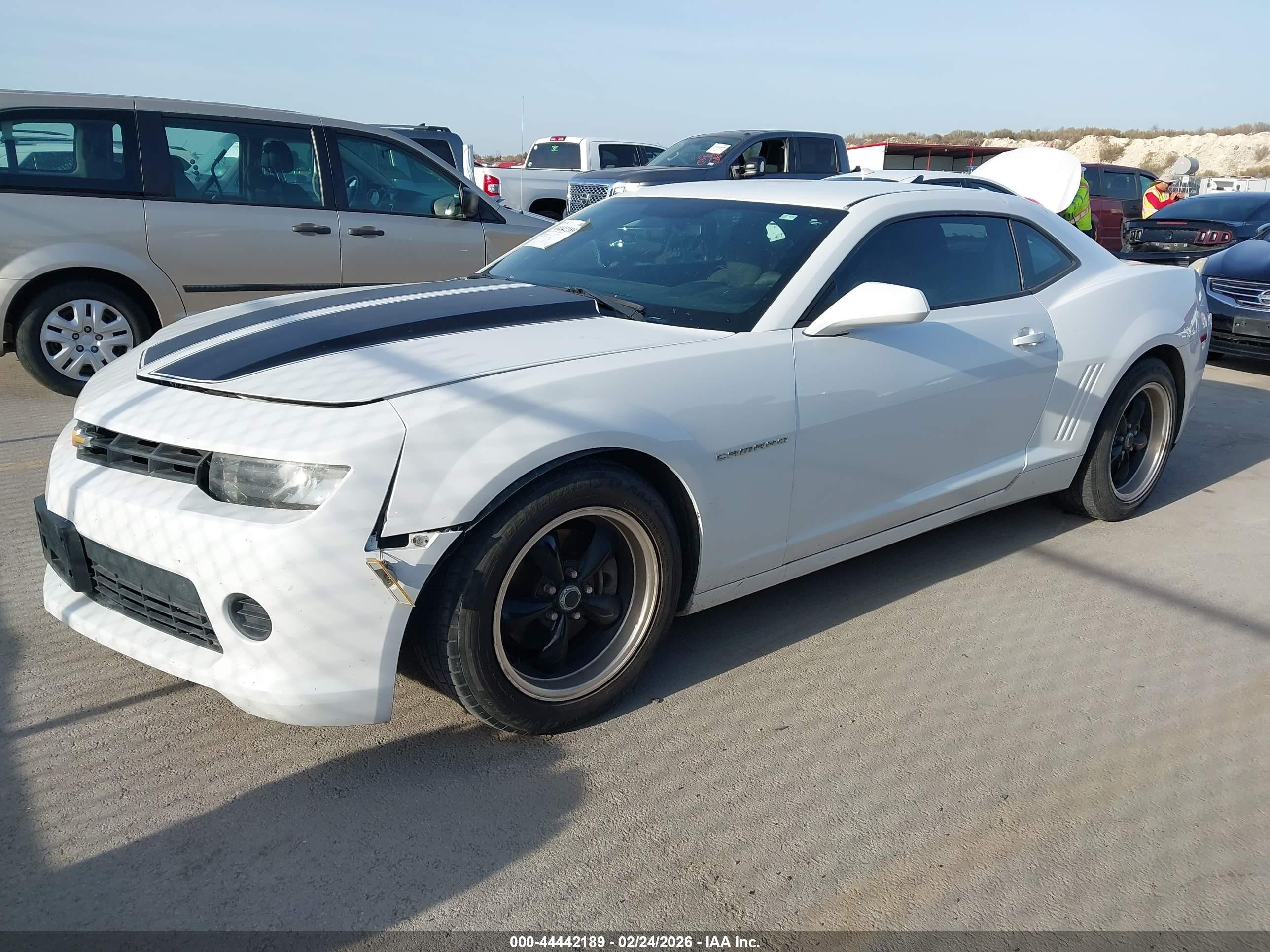 2014 Chevrolet Camaro 2ls White vin: 2G1FA1E35E9239534