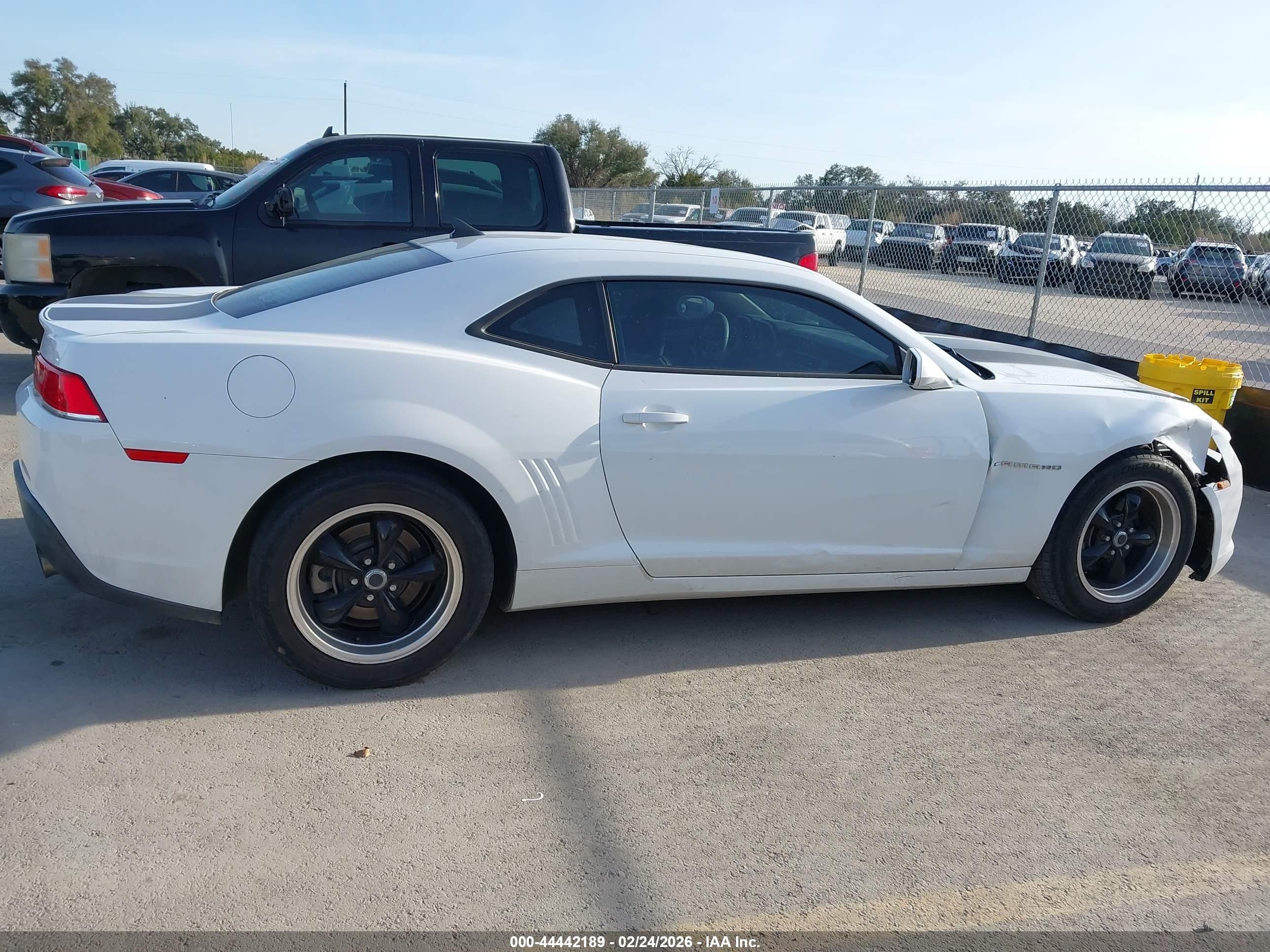 2014 Chevrolet Camaro 2ls White vin: 2G1FA1E35E9239534