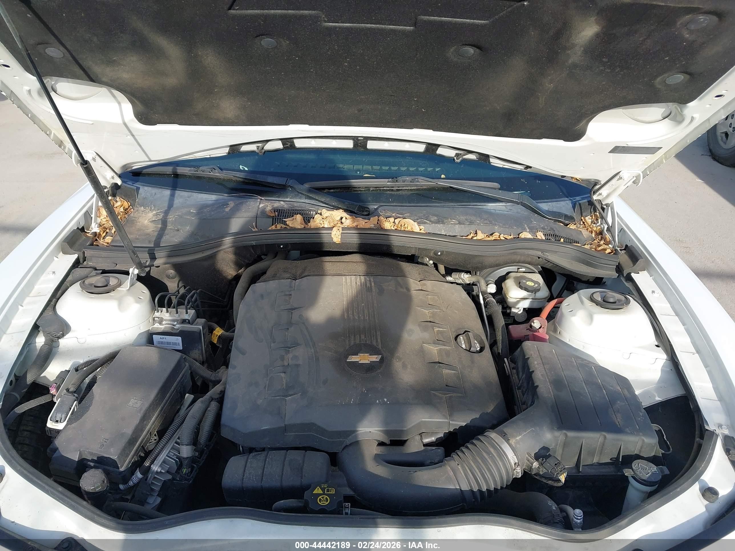 2014 Chevrolet Camaro 2ls White vin: 2G1FA1E35E9239534