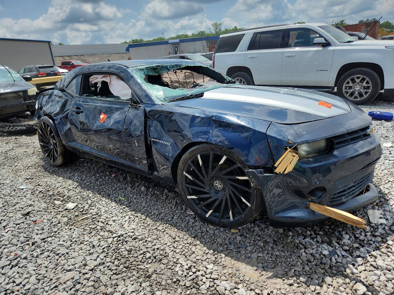2014 Chevrolet Camaro Ls Black vin: 2G1FA1E35E9274767