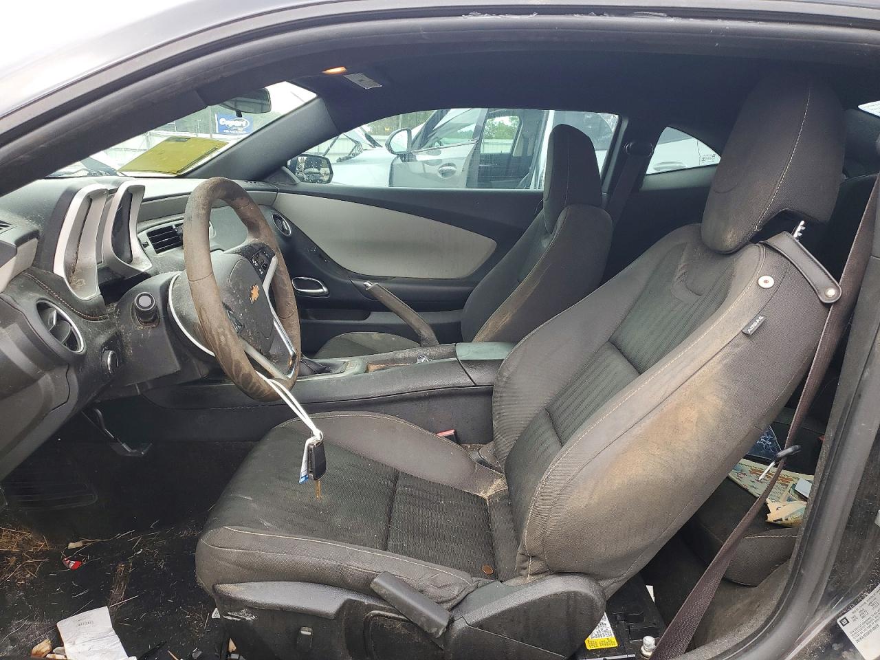 2015 Chevrolet Camaro Ls Black vin: 2G1FA1E35F9118018