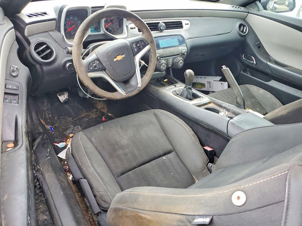 2015 Chevrolet Camaro Ls Black vin: 2G1FA1E35F9118018