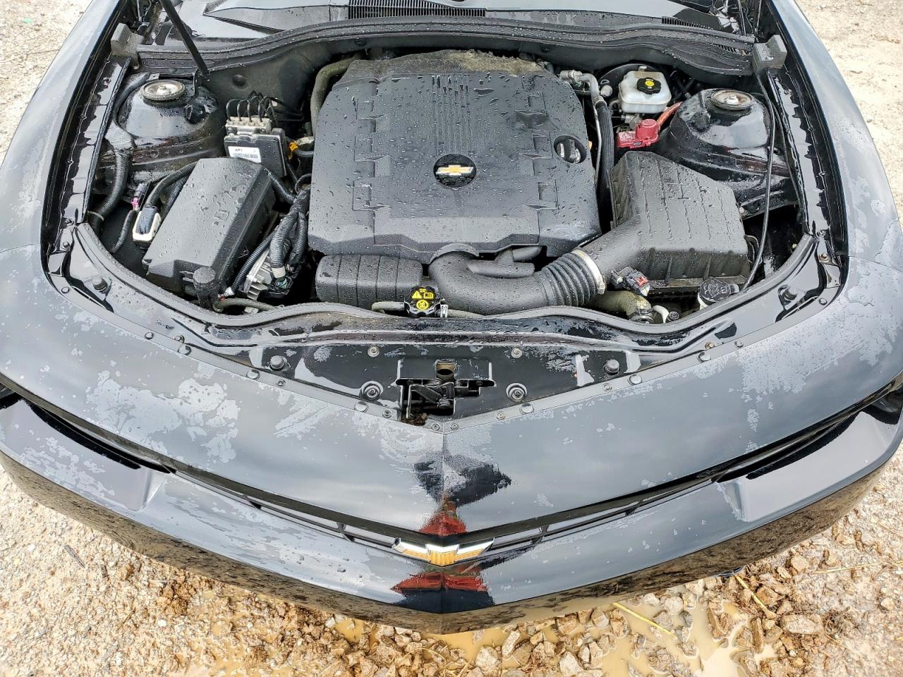 2015 Chevrolet Camaro Ls Black vin: 2G1FA1E35F9118018